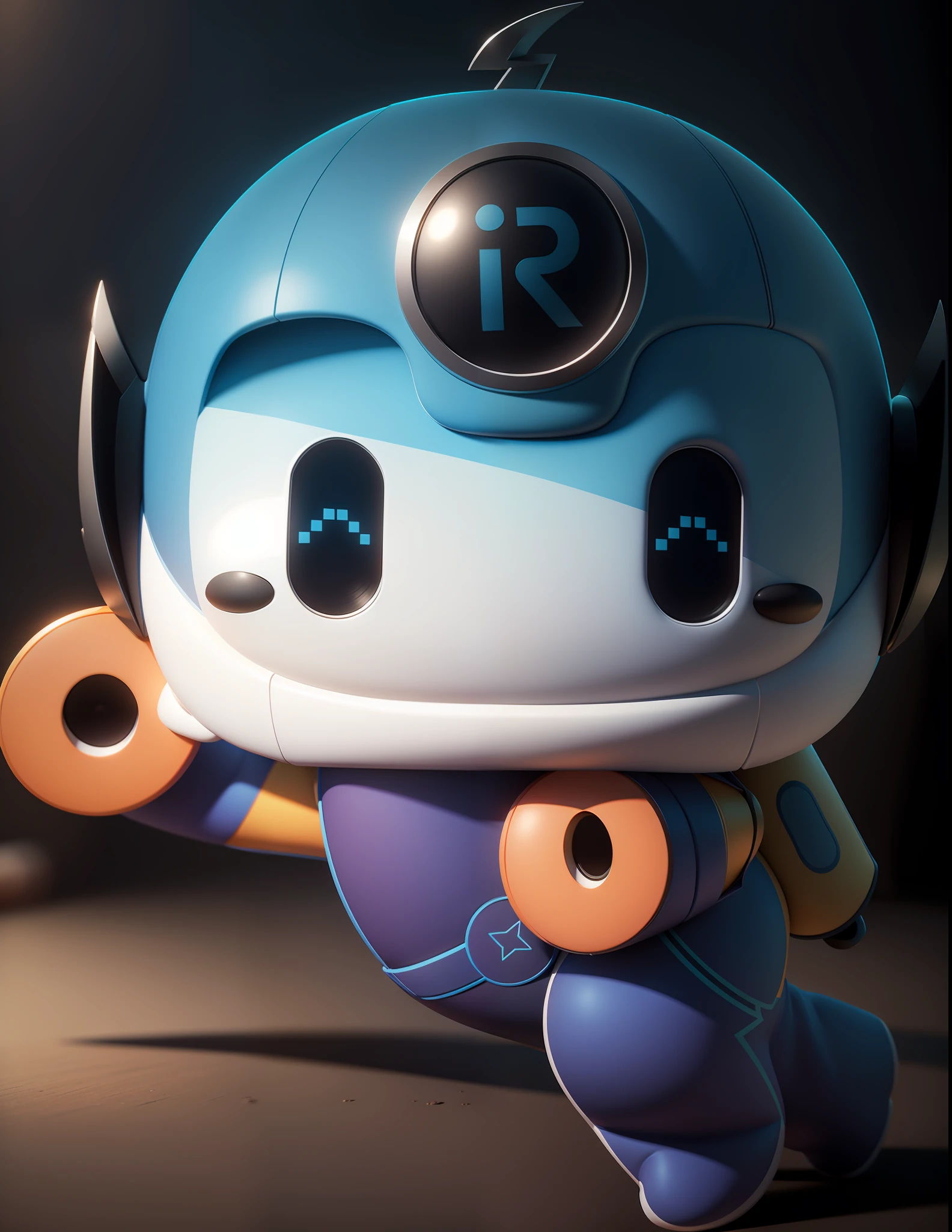 Mascot, Pixar style, Disney style, e-dimensional rendering, 3d, 4K, blender, c4d, octane rendering --auto --s2