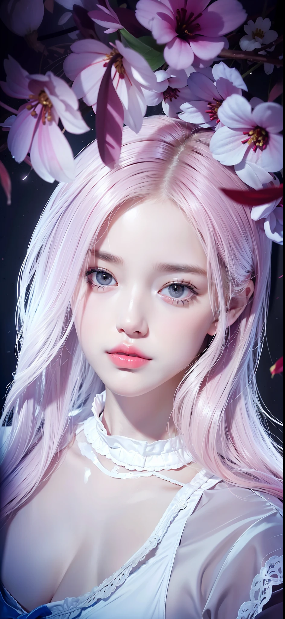 1girl,night, upper body,close-up, 8k, RAW photo, best quality, masterpiece,realistic, photo-realistic,sad