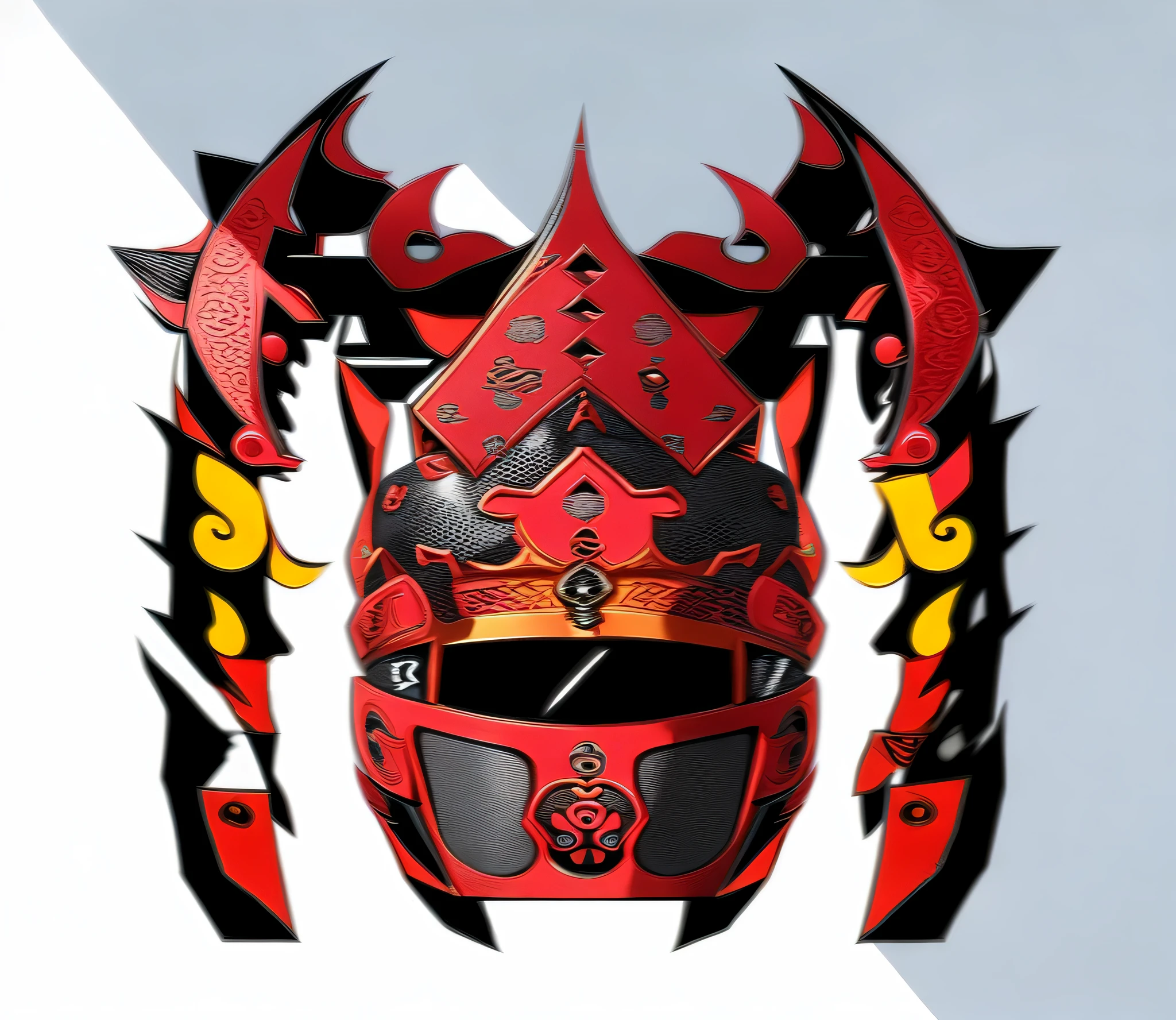 Chinese style helmet, game icon, ICON