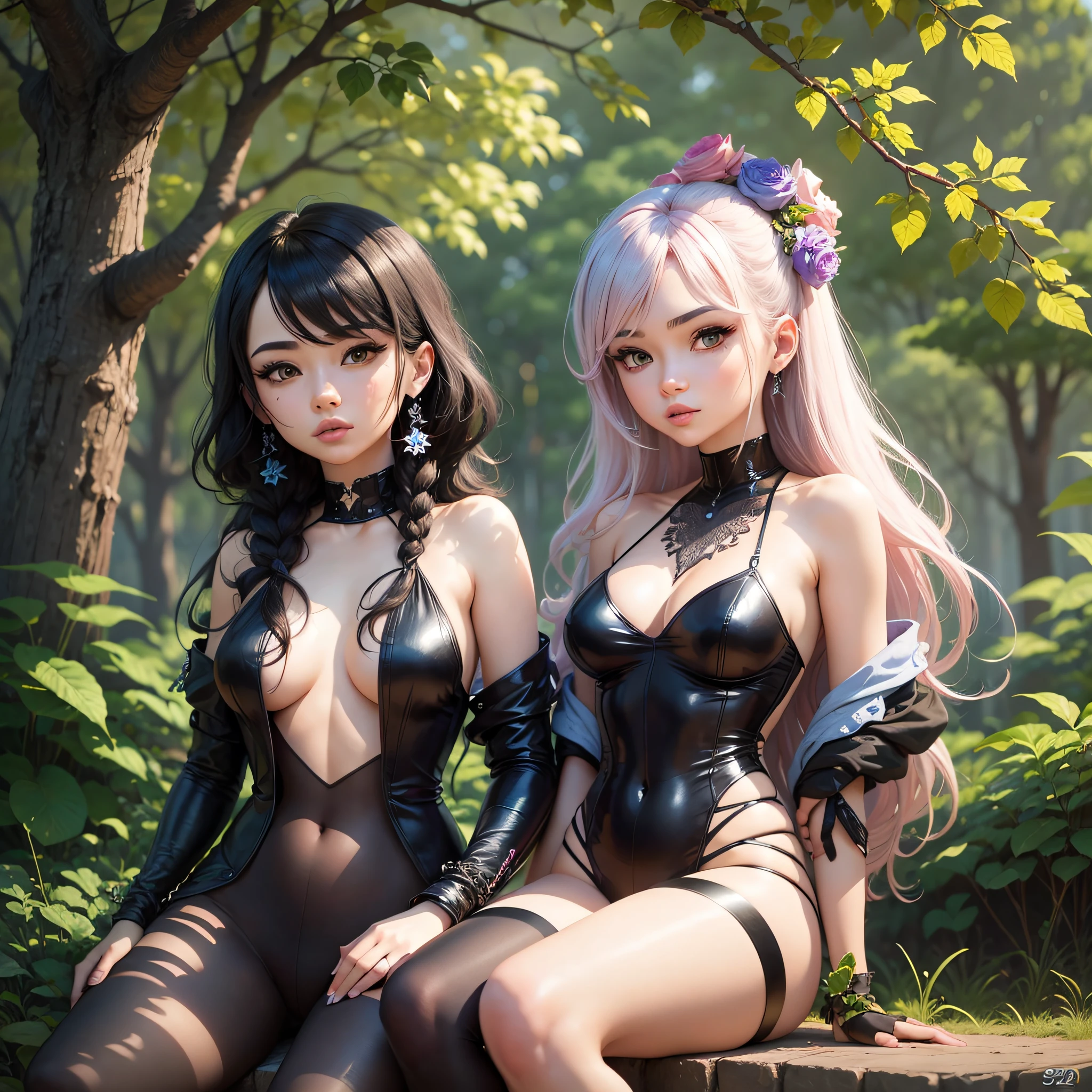 Draw me two couple avatars --auto --s2