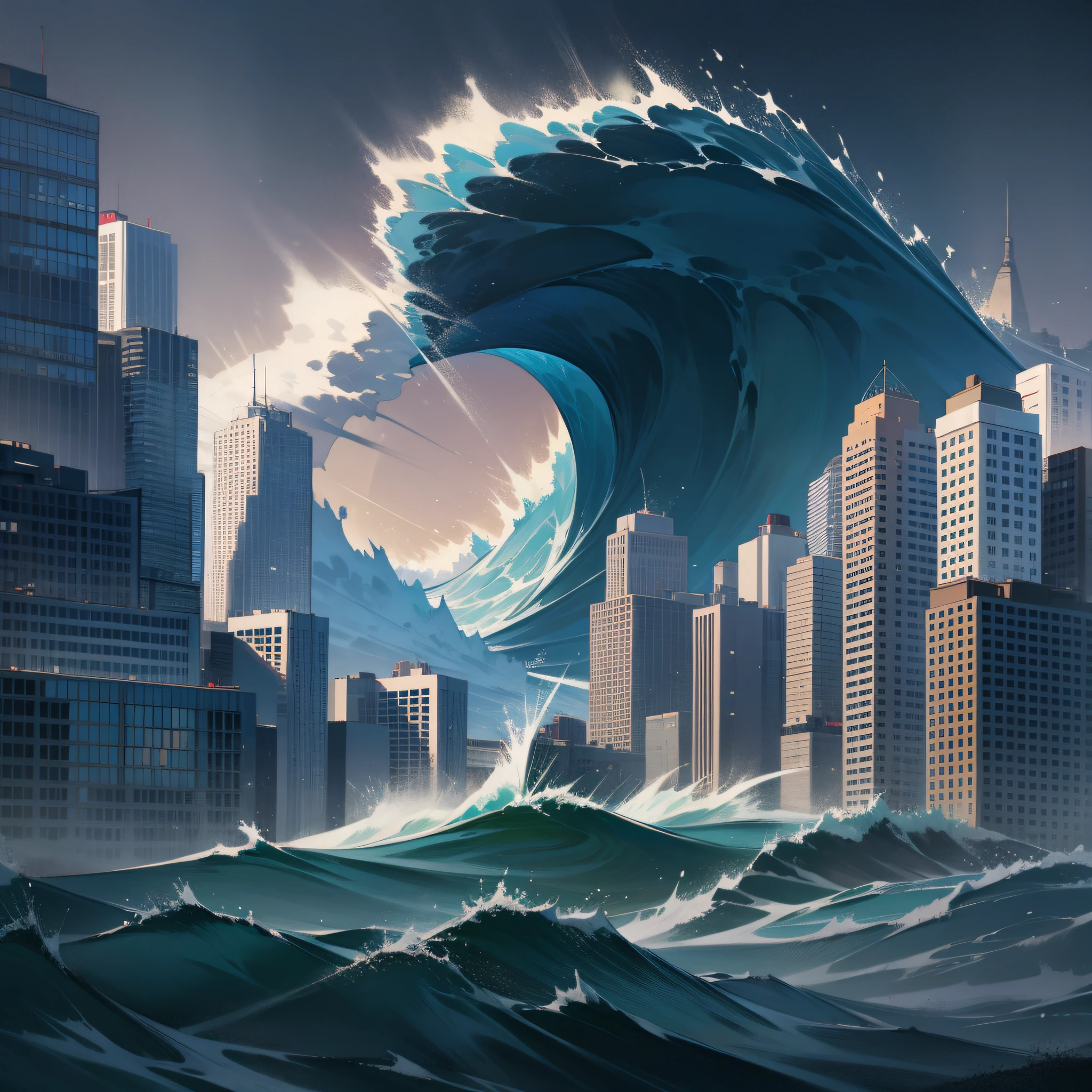 Tsunami, cities