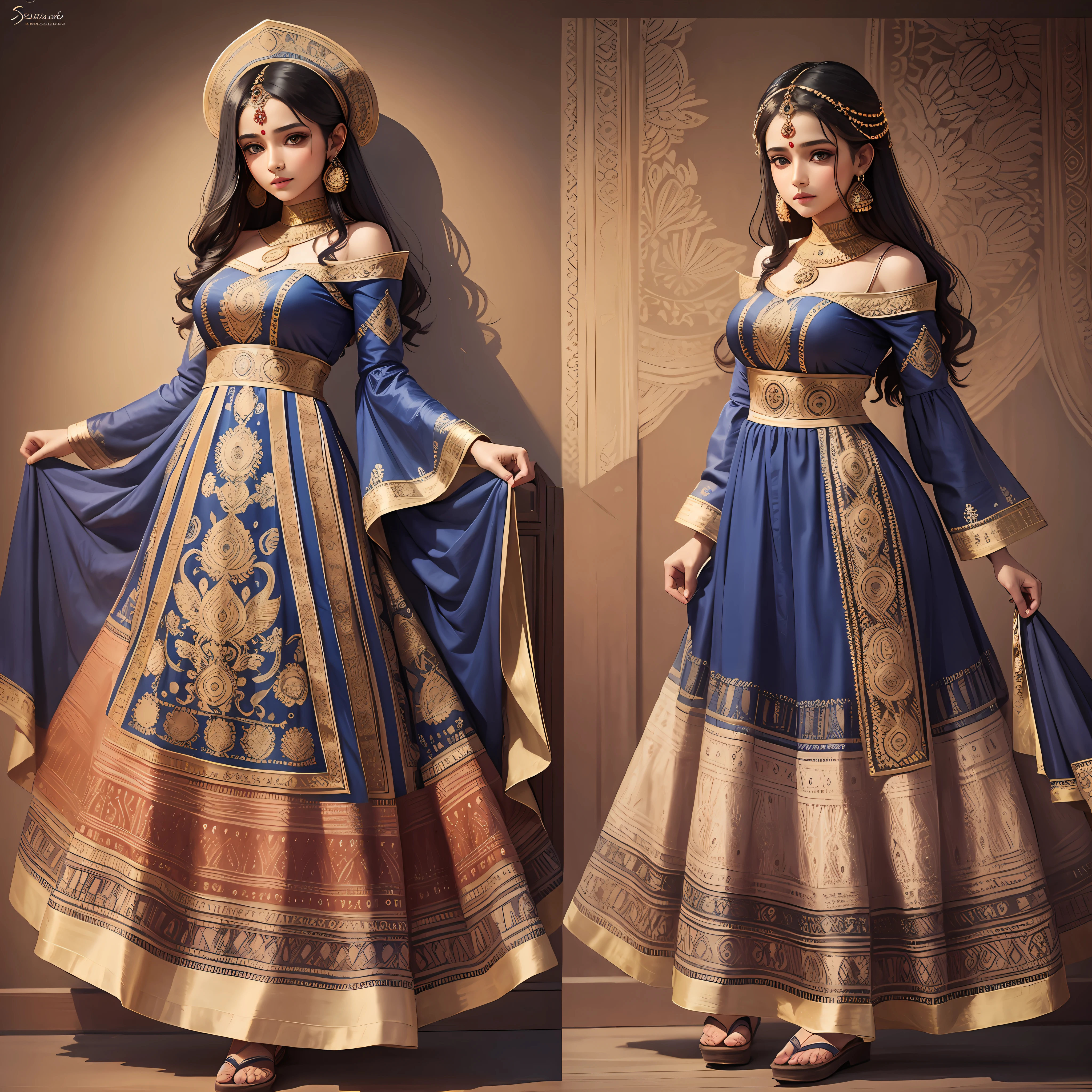 indian ethnic dress design --auto --s2