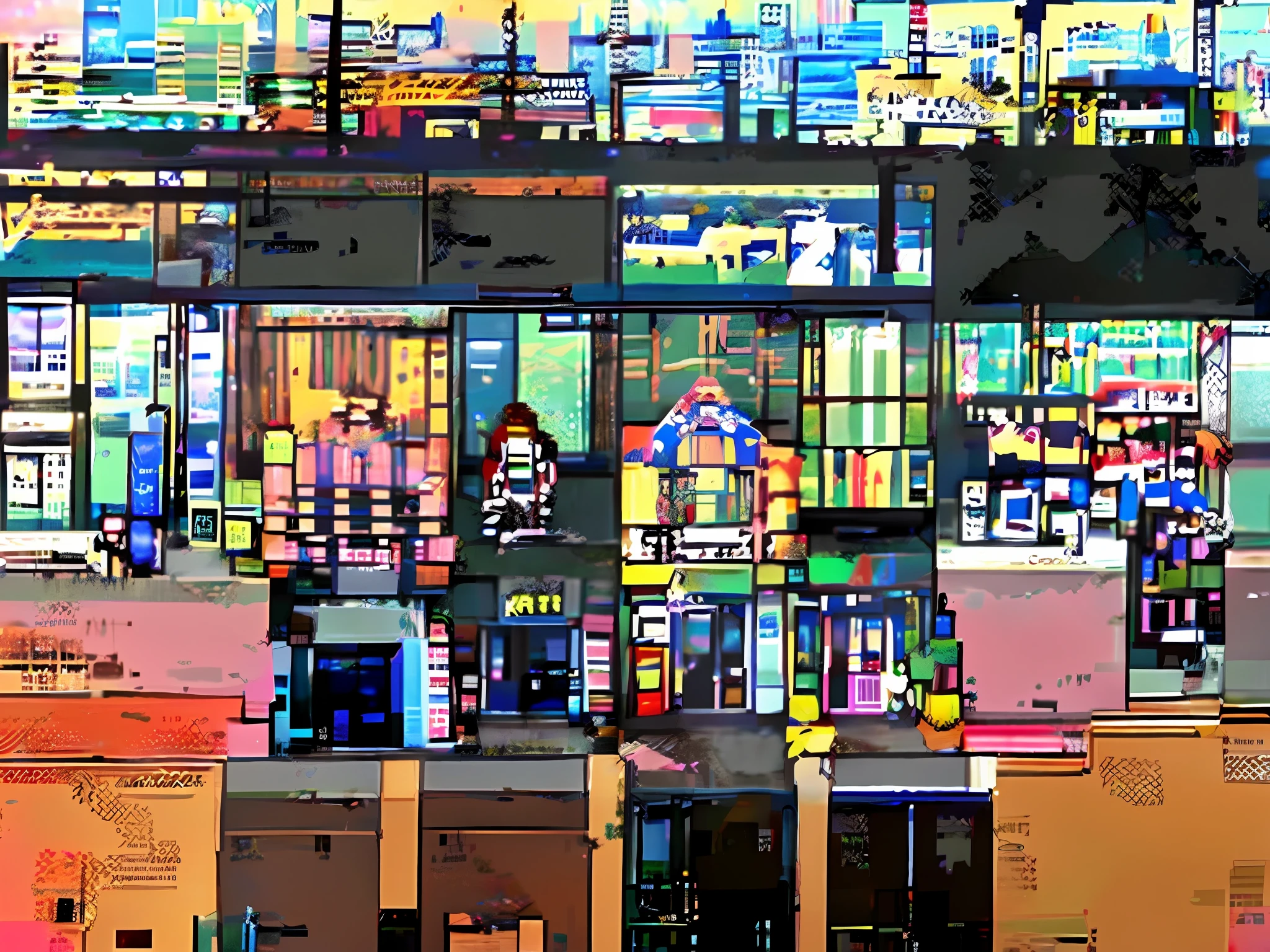 several people standing in front of a building with their luggage, with many travelers, photo taken in 2 0 2 0, vacation photo, back to us, 2 0 2 2 photo, trending ,, grand!, 🕹️ 😎 🚬, at dusk!, happy!!!, 2 d, 2d, in tokio, masterpiece!!, taken in 2 0 2 0