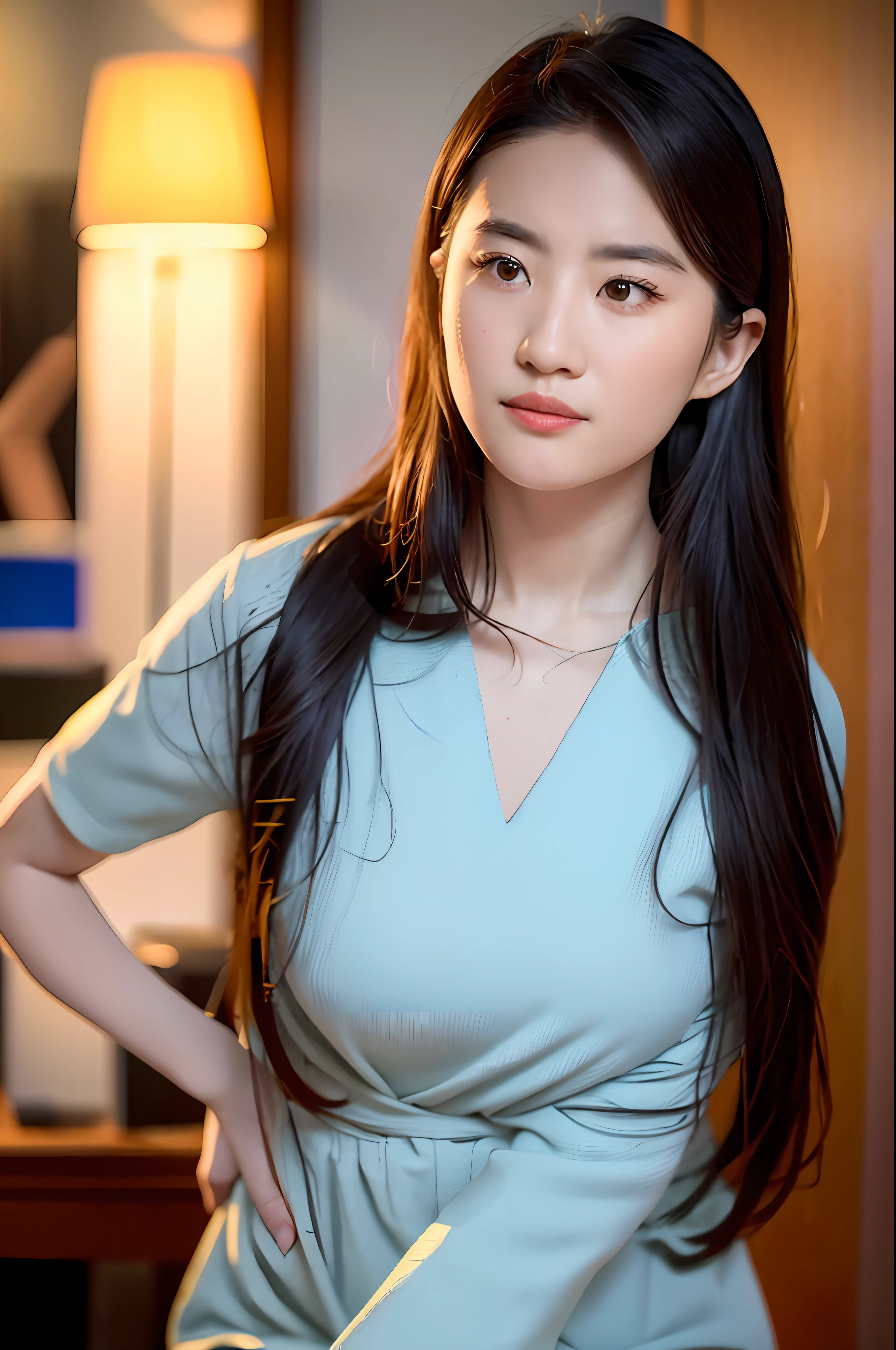 高分辨率,(8k,最佳质量,杰作:1.2),(逼真,逼真:1.5),全身,细节腿部,(精致纹理,图案,汉服),very long hair, hair bell, mole under mouth, Surrealism, Futurism, blind box toy style, Social realism, cinematic lighting, ray tracing, reflection light, f/16, Nikon, Sony FE GM, UHD, retina, masterpiece, ccurate, textured skin, anatomically correct, super detail, award winning, best quality, high details, high quality, highres, 4K, 8k, 16k