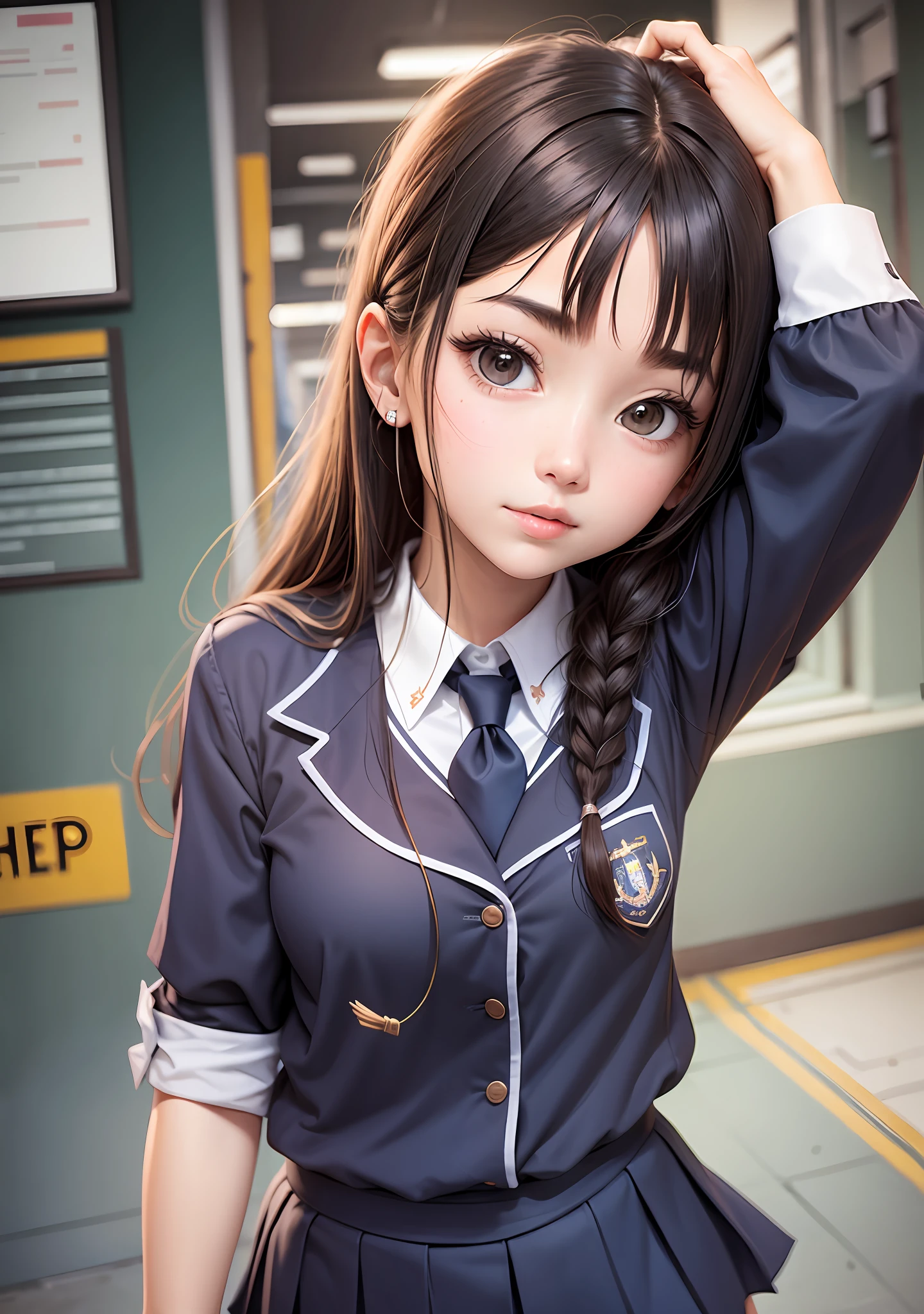 Wear a school uniform --auto --s2