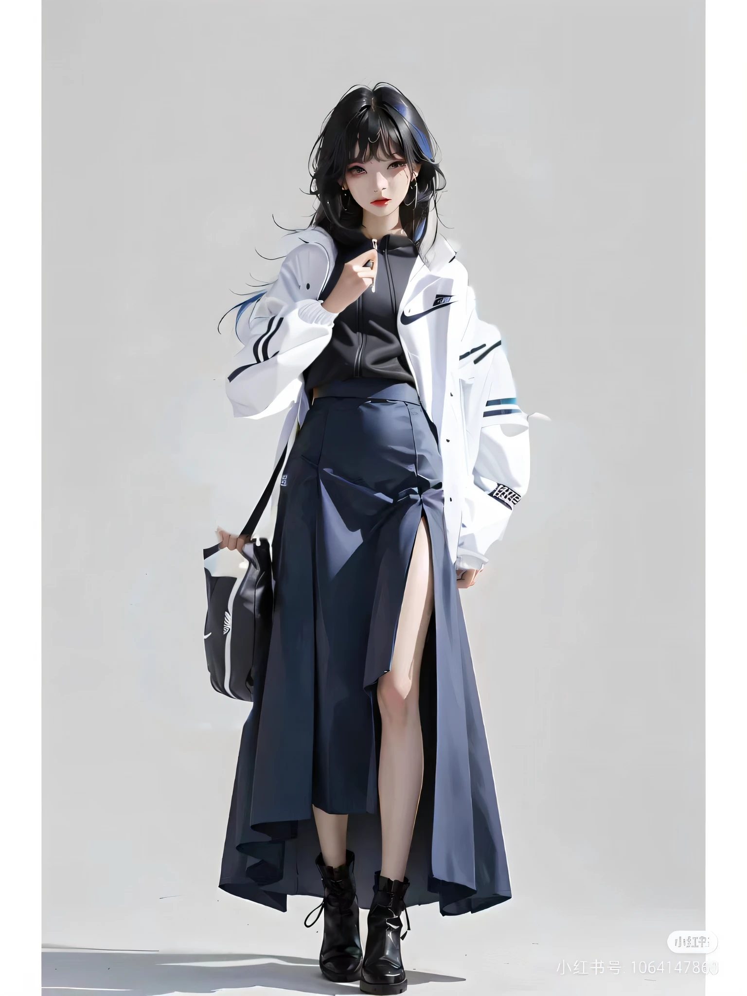 Nike sports coat, Nike small bag