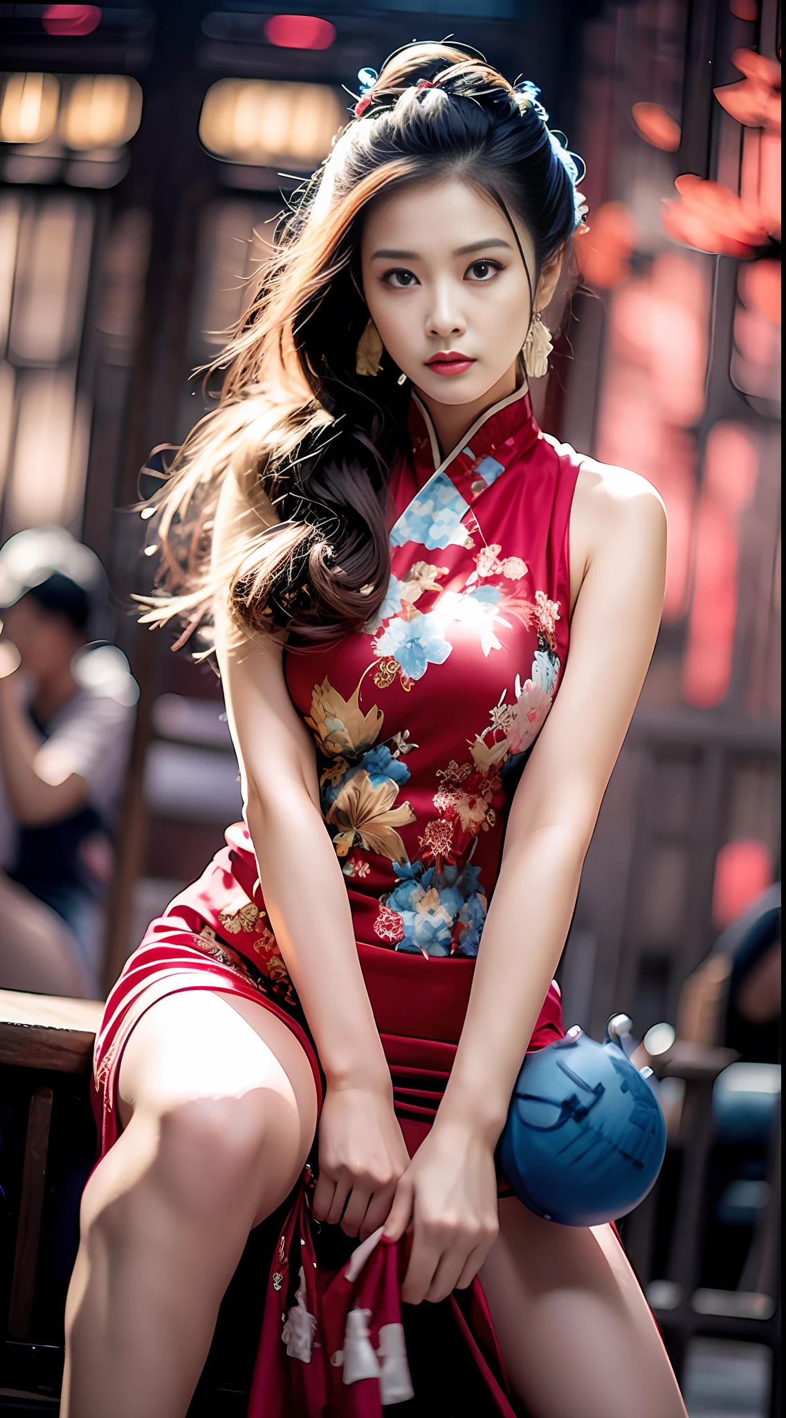 Liu Yifei, open your legs