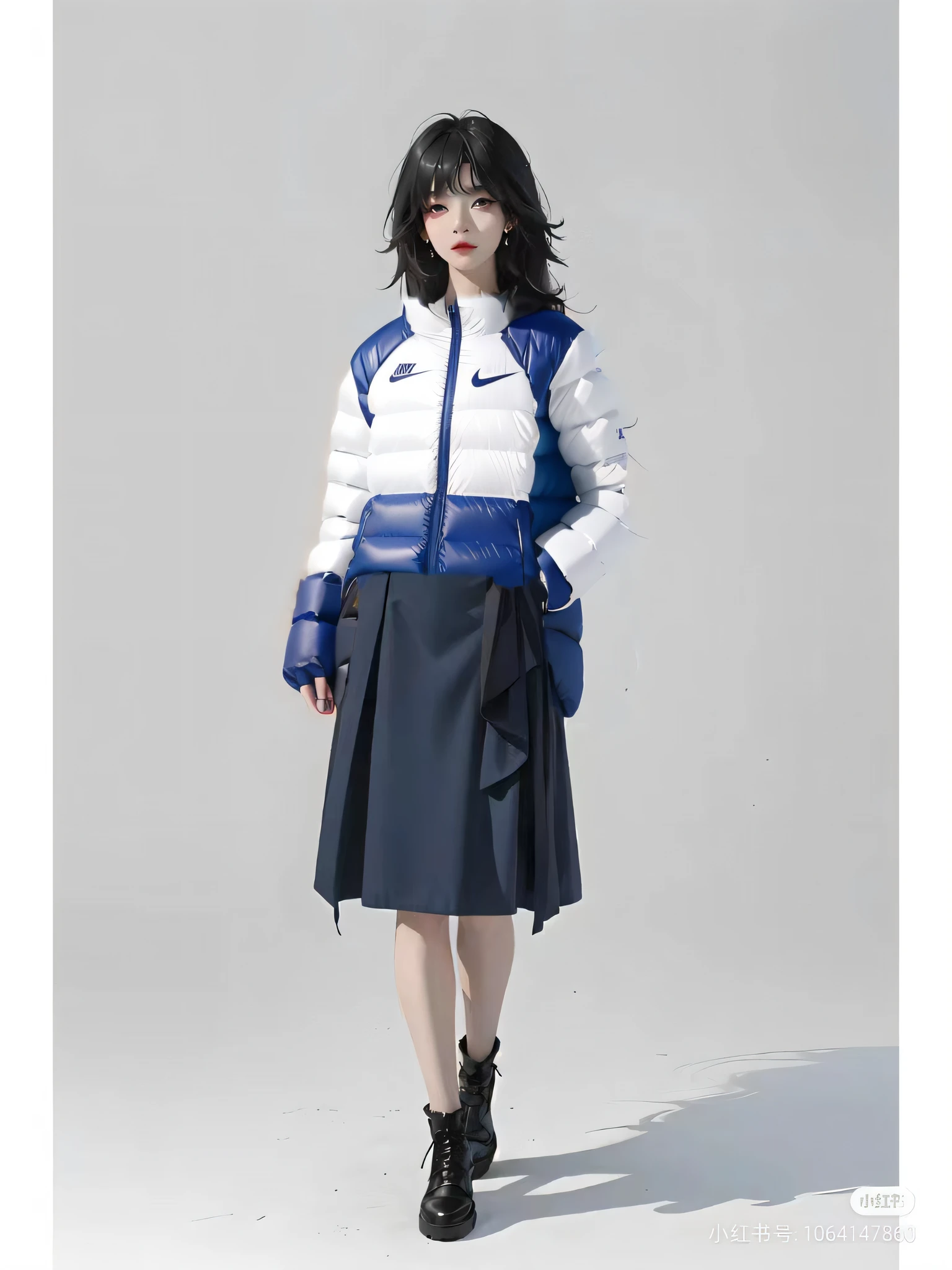 Nike down jacket