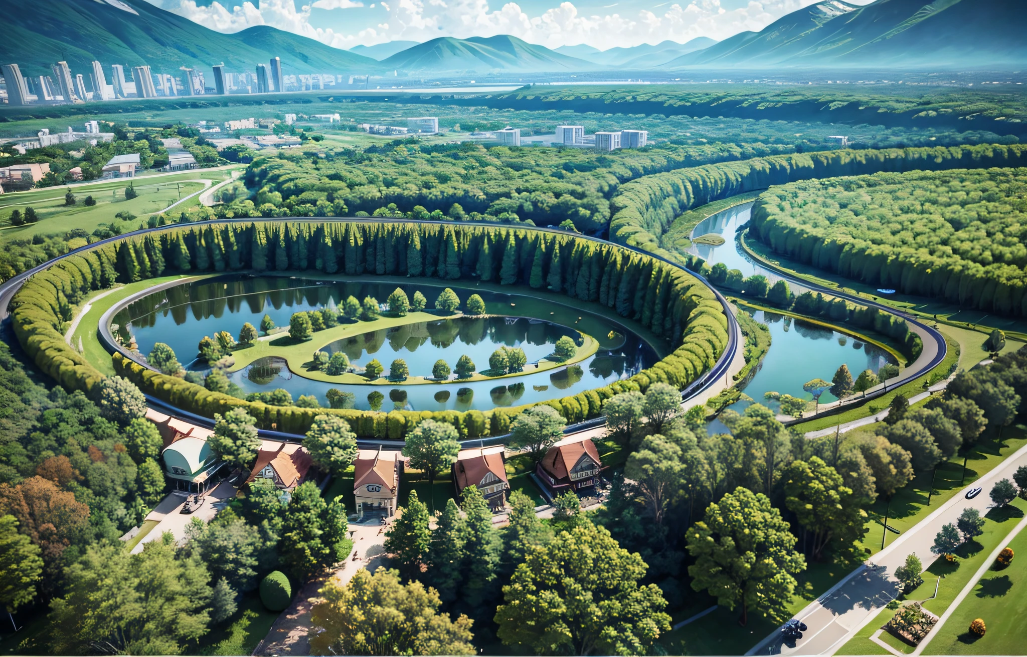 best quality,super detailed, (full detail),(4k),8k, aerial view of park with lots of trees and ponds, aerial boardwalks, undulating terrain and white buildings, aerial illustration, aerial view, aerial view, aerial view, aerial view, [ top view, aerial view, [ top view, aerial !!,view, aerial view, aerial view, aerial view, aerial view, Vertical panorama of aerial view of park with regular water park and curved road network, photos taken from above, complex 3D rendering, complex 3D rendering, realistic rendering Aerial view of a park with lots of trees and many buildings, aerial illustration, aerial view, aerial view, aerial view, aerial view, aerial view, [ Top view, Aerial view, [ Top view, Aerial view, Aerial view, Aerial view, Aerial view, Aerial view, Aerial view, Aerial view, Aerial !!,view, Aerial view, Aerial view, Aerial --auto --s2