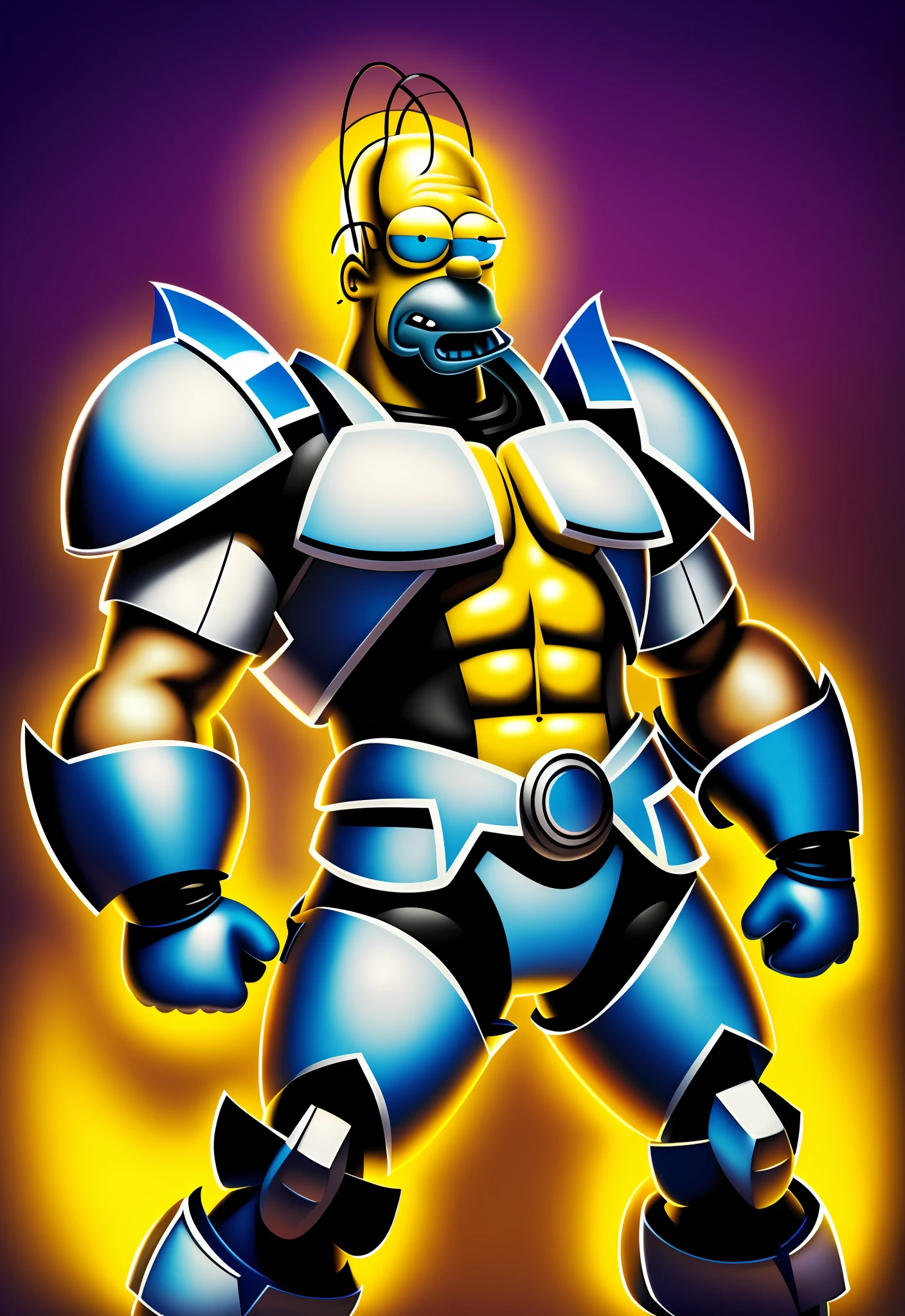 Homer Simpson as Transformer