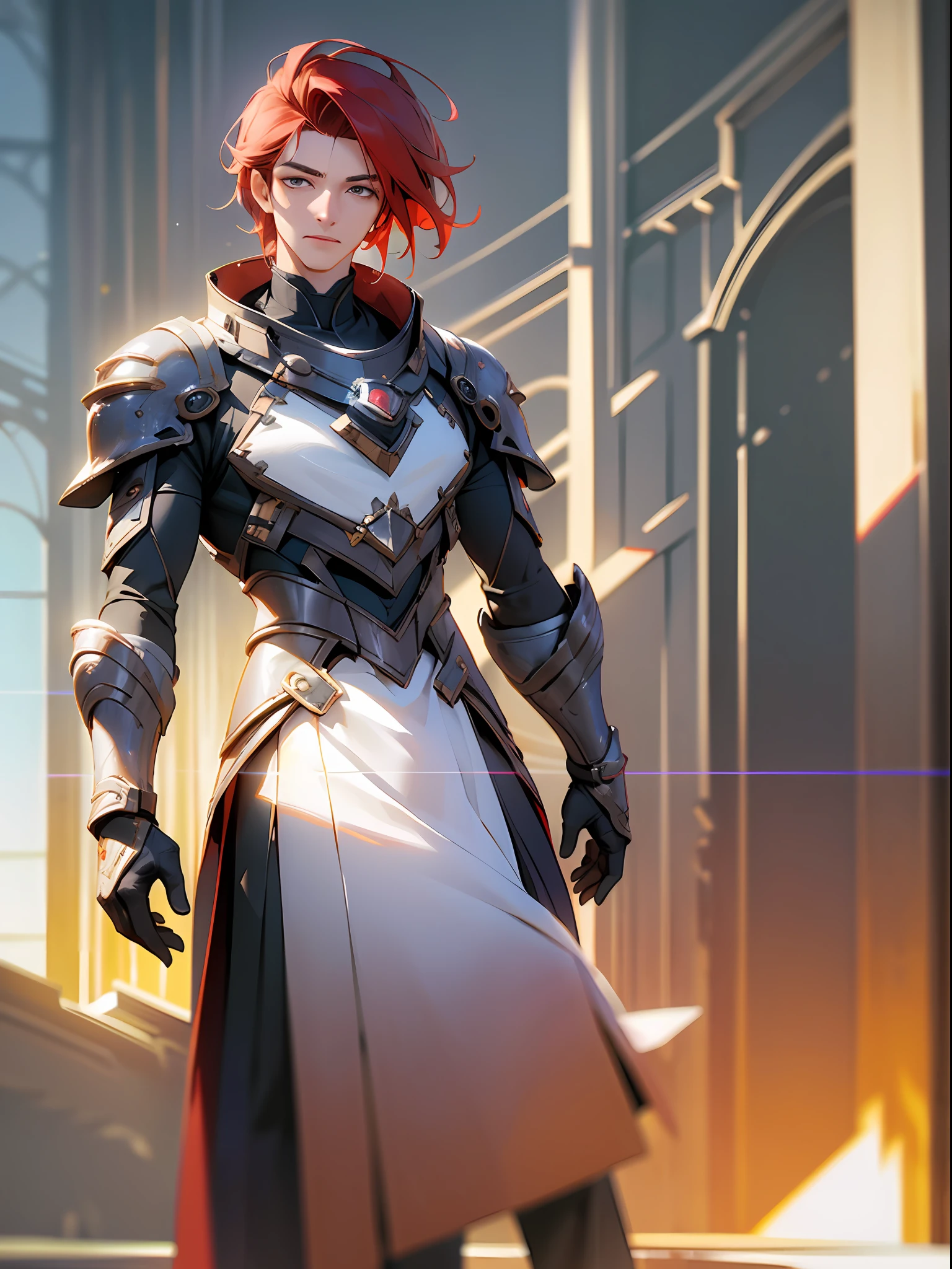 ((Best quality)), ((masterpiece)), (detailed:1.4), 3D, 1 man, an image of a red hair guy, handsome man, wearing regal outfit, standing on th le top of the mountain,HDR (High Dynamic Range),Ray Tracing,NVIDIA RTX,Super-Resolution,Unreal 5,Subsurface scattering,PBR Texturing,Post-processing,Anisotropic Filtering,Depth-of-field,Maximum clarity and sharpness,Multi-layered textures,Albedo and Specular maps,Surface shading,Accurate simulation of light-material interaction,Perfect proportions,Octane Render,Two-tone lighting,Wide aperture,Low ISO,White balance,Rule of thirds,8K RAW