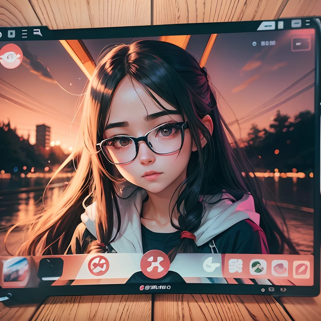 anime girl with glasses and long hair, anime visual of a cute girl, anime style. 8k, pin on anime, anime vibes, anime style 4 k, anime moe artstyle, anime aesthetic, anime girl desktop background, anime visuals, anime girl with real hair, ethereal anime, anime girl with long hair, beautiful anime portrait , anime , naruto, naruto anime, sharingan background, night time, dark , sharingan --auto --s2