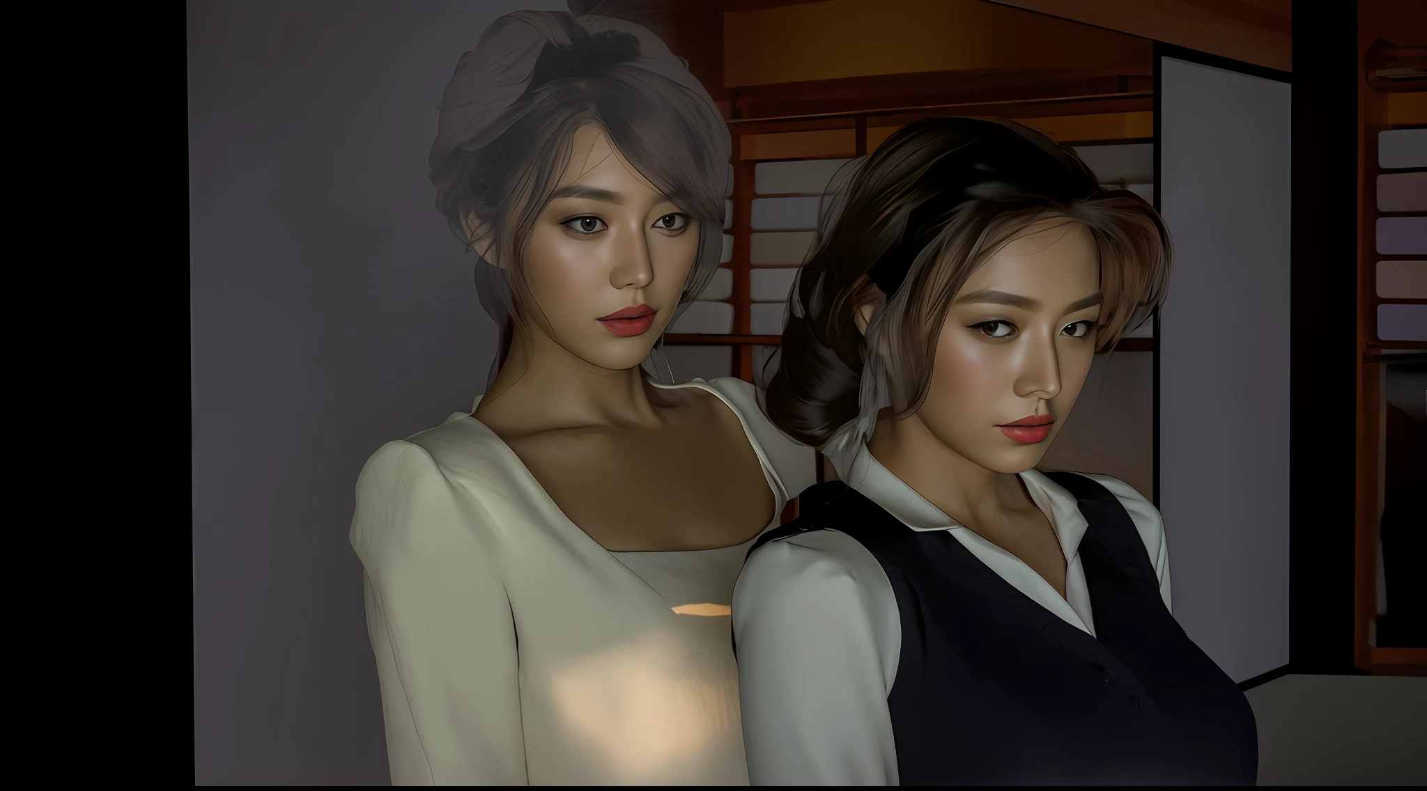 goyoonjung in black dress, hyper realistic lifelike texture dramatic lighting unrealengine trending on artstation,award winning photo,nikon RAW photo,8 k,Fujifilm XT3,masterpiece, best quality, realistic, photorealistic,ultra detailed,extremely detailed face, solo,1girl, standing, fashionable and trendy atmosphere, walk-in closet, designer clothing and accessories, high-end makeup products, and a stylish expression on her face,