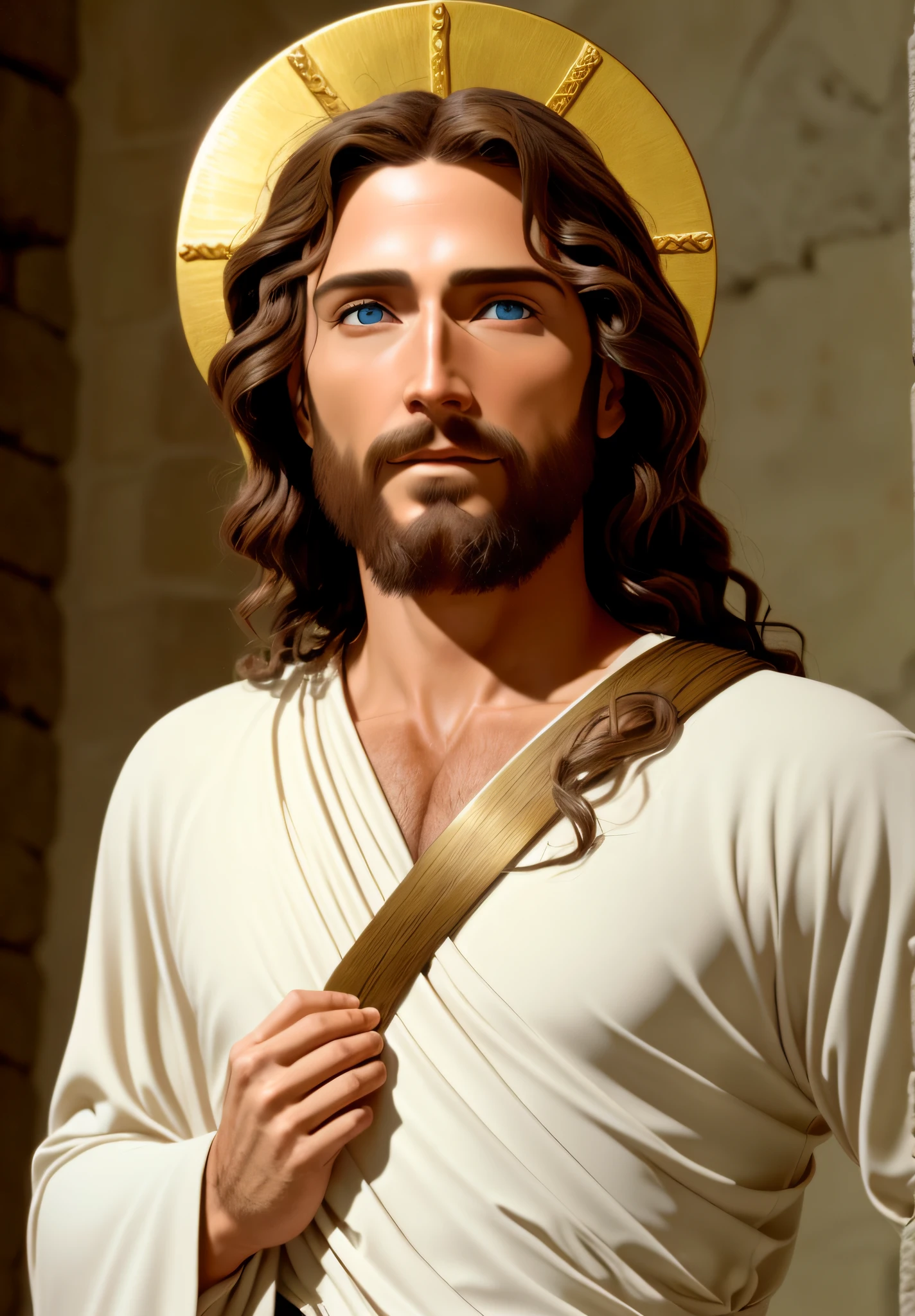 JESUS THE SAVIOR Realistic, real life, WITH OPEN ARMS
