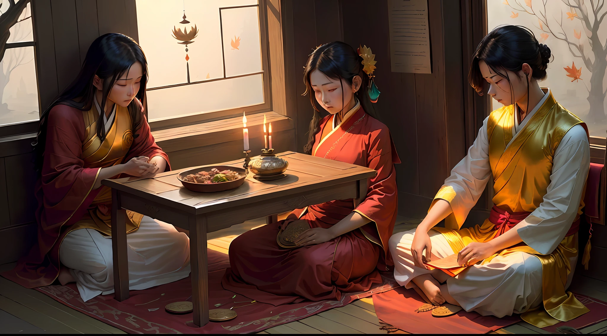 Masterpiece, Best Quality, (Very Detailed CG Unity 8k Wallpaper), (Best Quality), (Best Illustration), (Best Shadows), Absurd, Realistic Lighting, Night Que Shan, the west window provokes, look at ten thousand homes, the lights are bright, the shadow is only, with loneliness muttering, what is the love, tossing and turning, fixed love, ten years overdue, can't find, lovesickness for whom, I have worn Buddha clothes, eat fasting and chant Buddhist scriptures, the donor is unharmed and do not cry, I have returned to the Buddha's heart, the six desires are pure, the autumn breeze is bleak, the grass and trees are merciless, the night is shan, the west window is provoked, look at ten thousand homes, the lights are bright, the shadow is only, with loneliness muttering, why is love, tossing and turning, fixed love, ten years overdue, can't be found, who is lovesickness for, I have worn Buddhist clothes, Eat fasting and chant the Buddhist scriptures, the donor is unharmed and do not cry, I have returned to the Buddha's heart, the six desires are pure, the autumn breeze is bleak, the grass and trees are merciless, the Buddha said, let go of love and hate, see through the red dust, the seven emotions and six desires no longer mess with my heart, the fate is over, I have left a family, compassion and leave a few points, I ask the female benefactor you to go slowly, I have put on the Buddha's clothes, eat the fasting and chant the Buddhist scriptures, the donor is unharmed and do not cry, I have returned to the Buddha heart, the six desires are pure, the autumn breeze is bleak, the grass and trees are merciless, I have put on the Buddha clothes, eat the fasting and chanting the Buddhist scriptures, the donor is unharmed and do not cry, I have returned to the Buddha heart, Six desires are pure, the autumn breeze is bleak, and the grass and trees are merciless, PeterMohrBacher 的艺术,