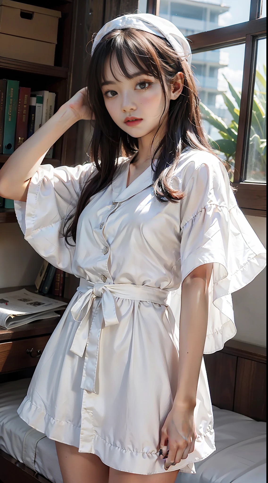 White silk, 