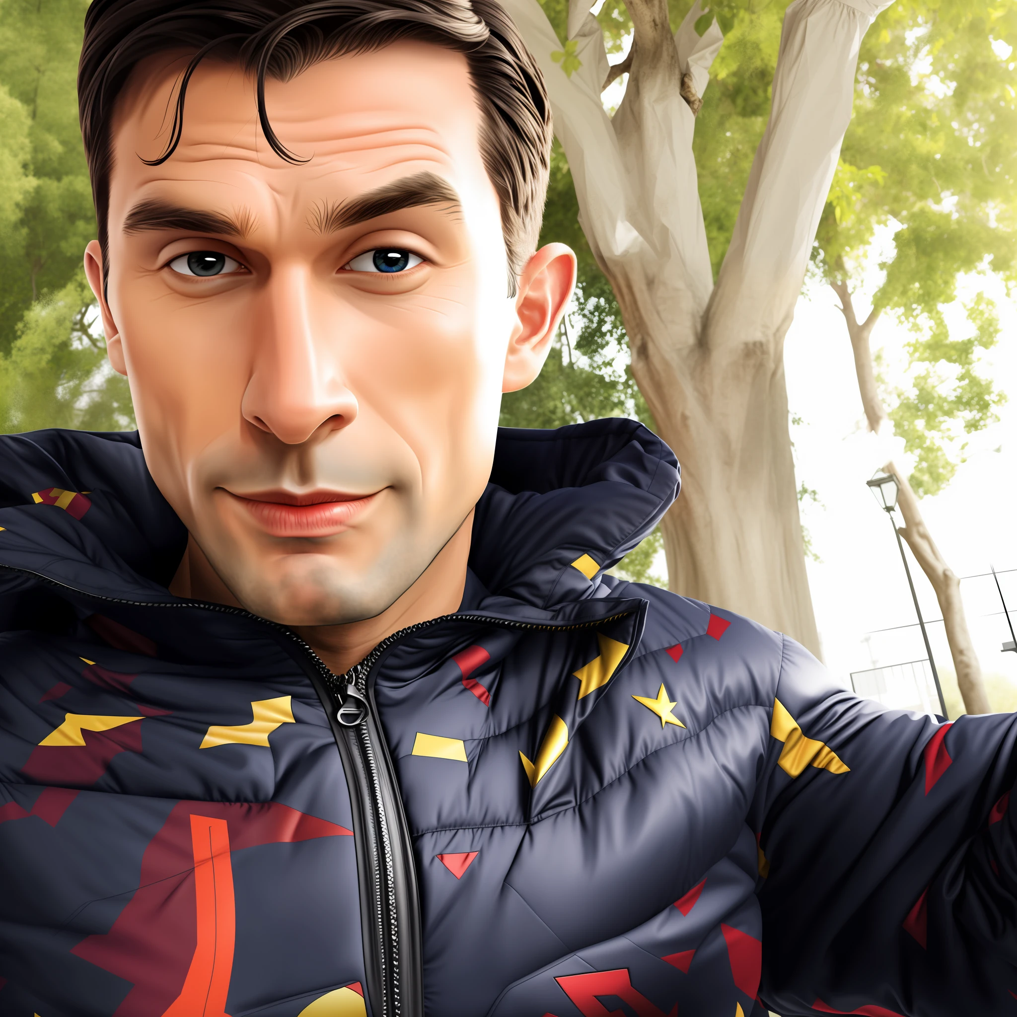 NCCG dressed as Superman,