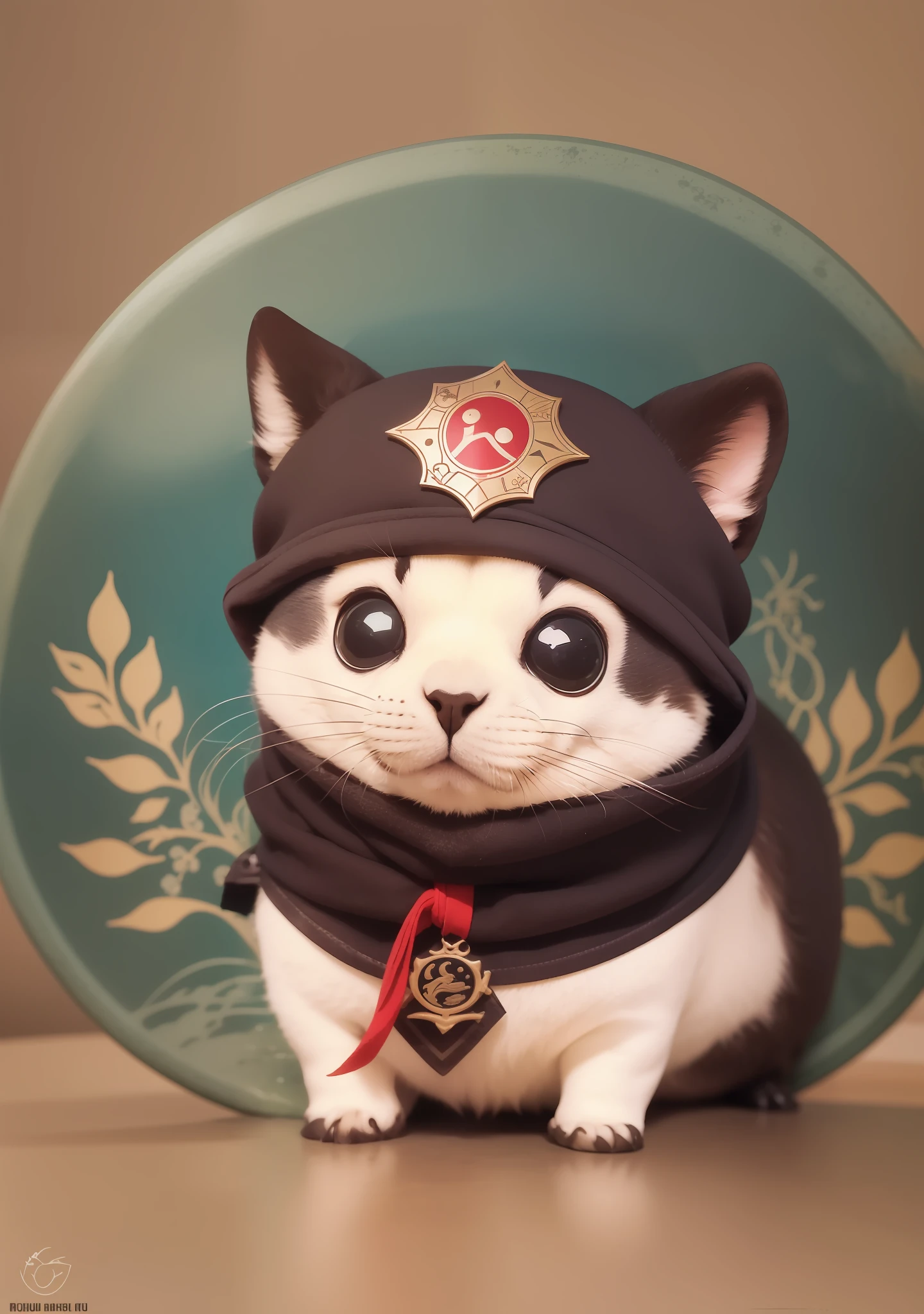 a cartoon seal with a bandana around its neck, concept art by Kishi Ganku, pixiv, shin hanga, ivan seal, shirabii, safebooru anime image, yuruyuri, the seal of fortune, official art, marin kitagawa fanart, awwwww, shuushuu anime image, gelbooru anime image, official illustration