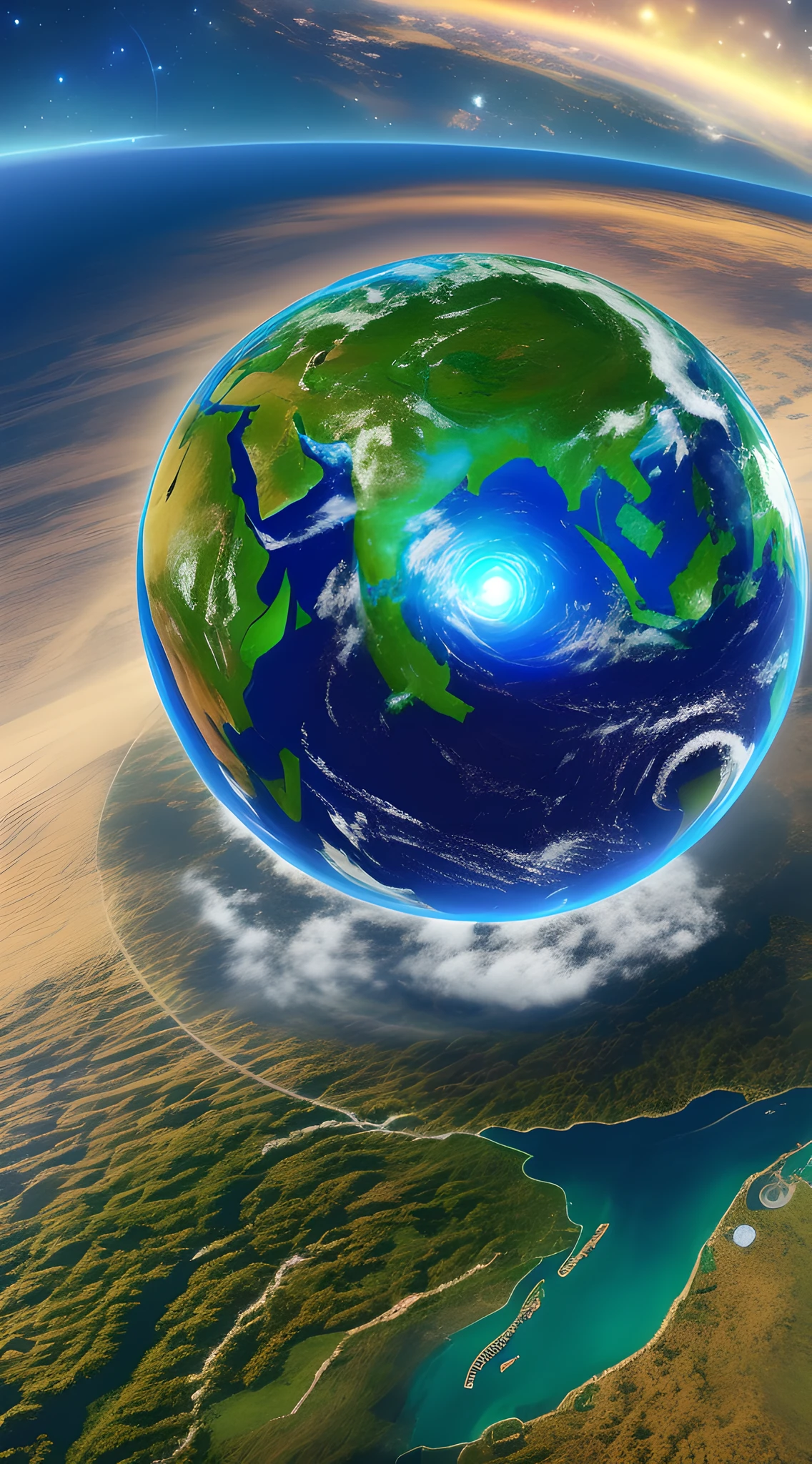 Eye of the earth
