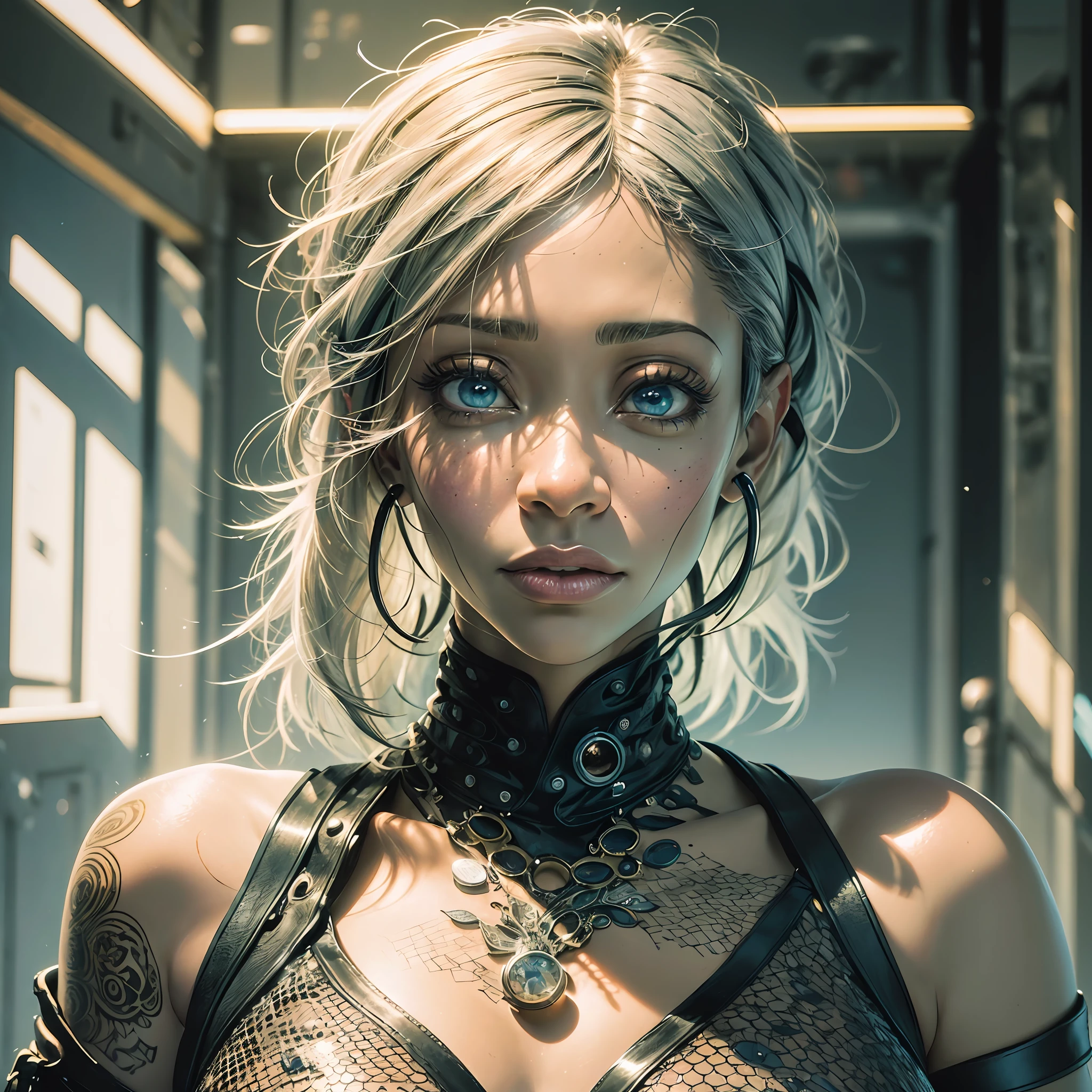 (((Tamara Taylor)))), (hyperrealistic), (illustration), (high resolution), (8K), (extremely detailed), (best illustration), (beautiful detailed eyes), (best quality), (ultra-detailed), (masterpiece), (detailed face) --auto --s2