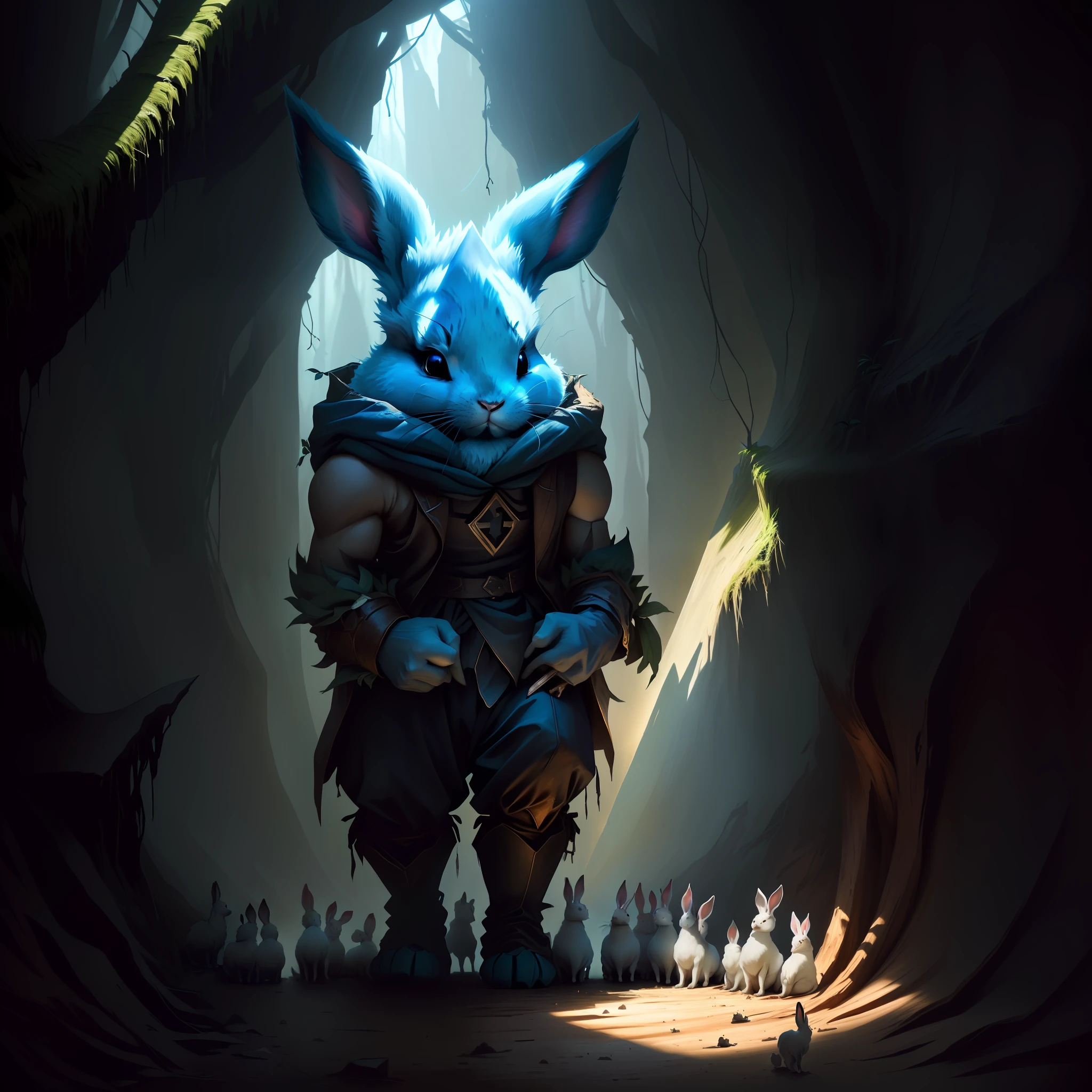 The big rabbit is sick, two rabbits look, three rabbits buy medicine, four rabbits boil, five rabbits die inexplicably, six rabbits lift, seven rabbits dig a hole with their heads stuffy, eight rabbits come to bury, the small tombstone of the dark forest, is the cold corpse of the rabbit, the cry of sorrow is long gone, the sun slowly crawls out, the nine rabbits are sad on the ground, and the ten rabbits ask why? Nine rabbits said that five rabbits would never come back