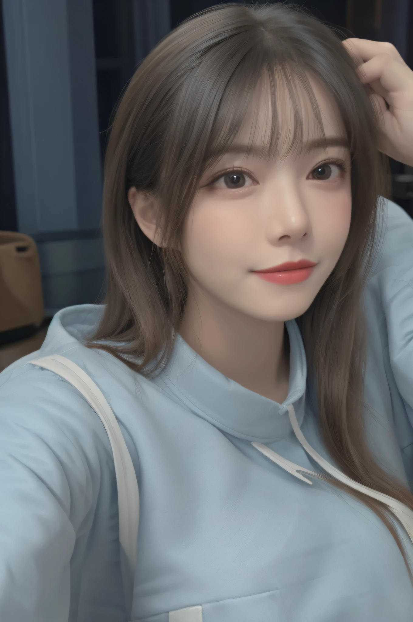 Masterpiece, best quality, portrait of 1girl, ((best quality, 8k, masterpiece: 1.3)), focus: 1.2, masterpiece, best quality, portrait of 1girl, highly detailed face and skin texture, fine eyes, double eyelids, whitened skin, long hair