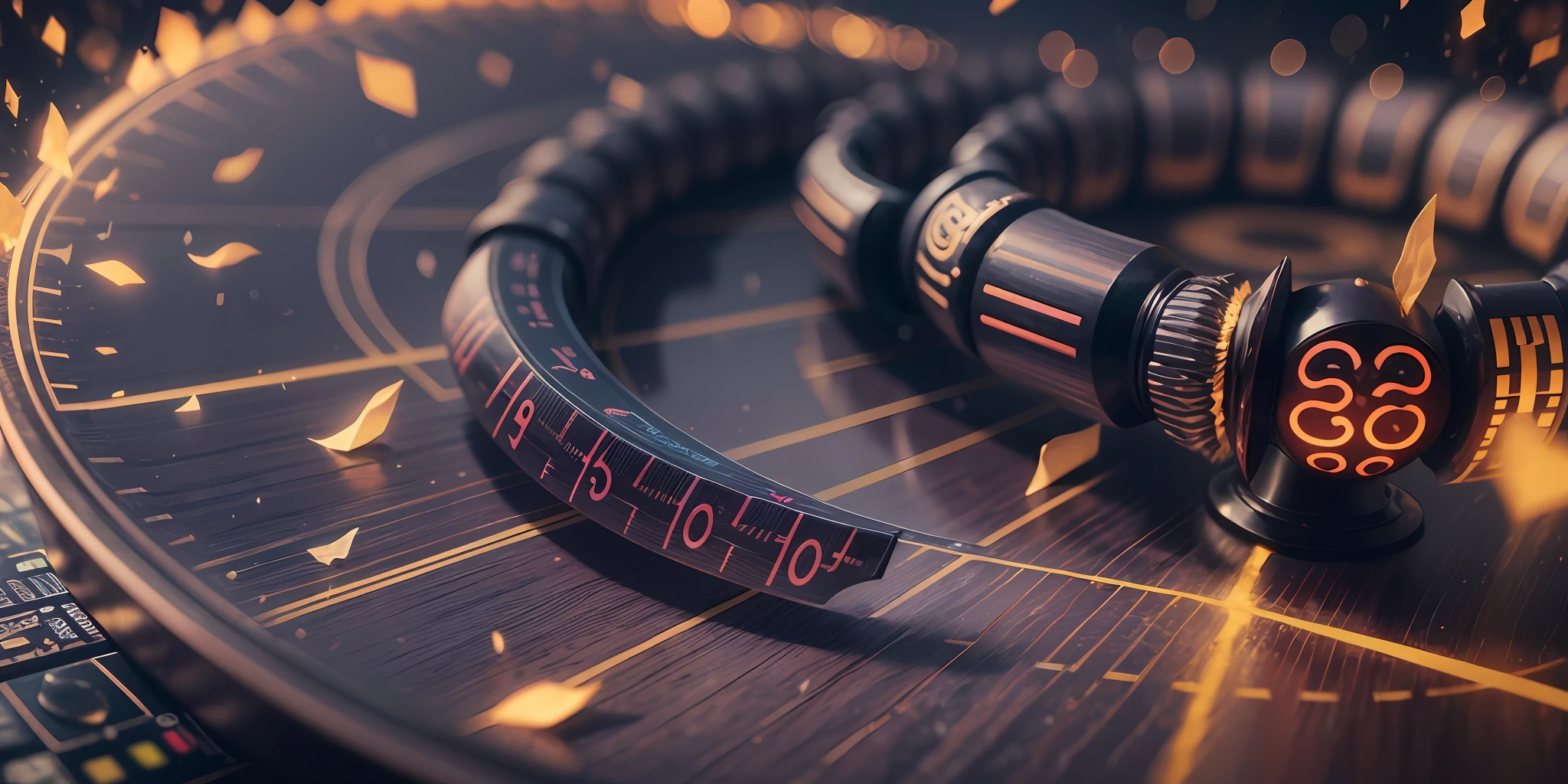 Psychic Phenomena Preceding Encoding: Hydesville and Turning Tables, realistic image, high details, high resolution, 8k, Full HD, high-quality:: dof --auto --s2
