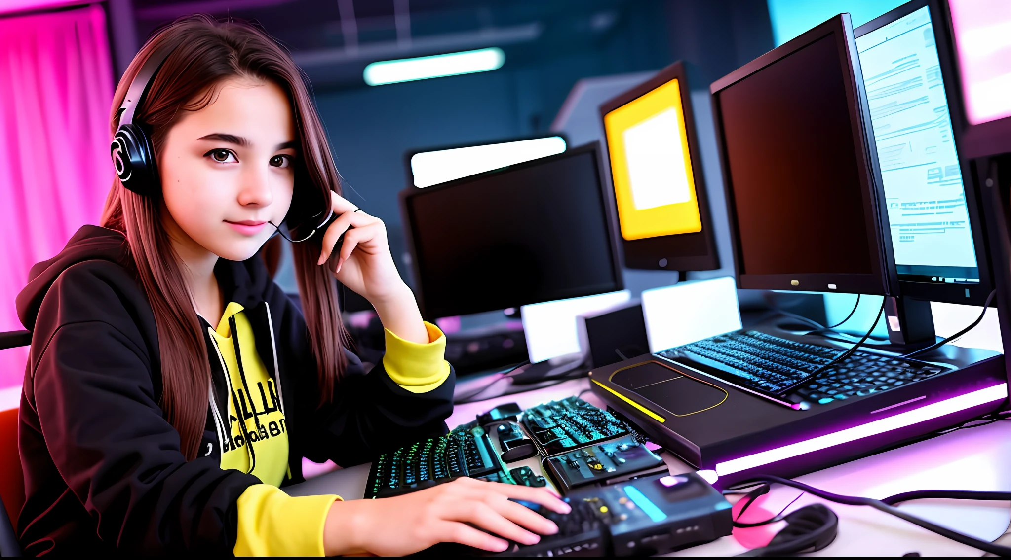 girl, 18k, computer hacker