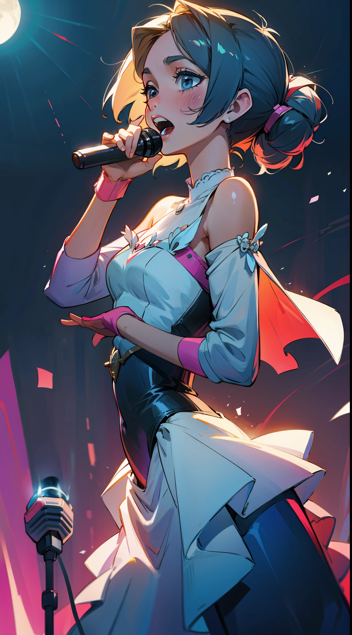 a beautiful singer