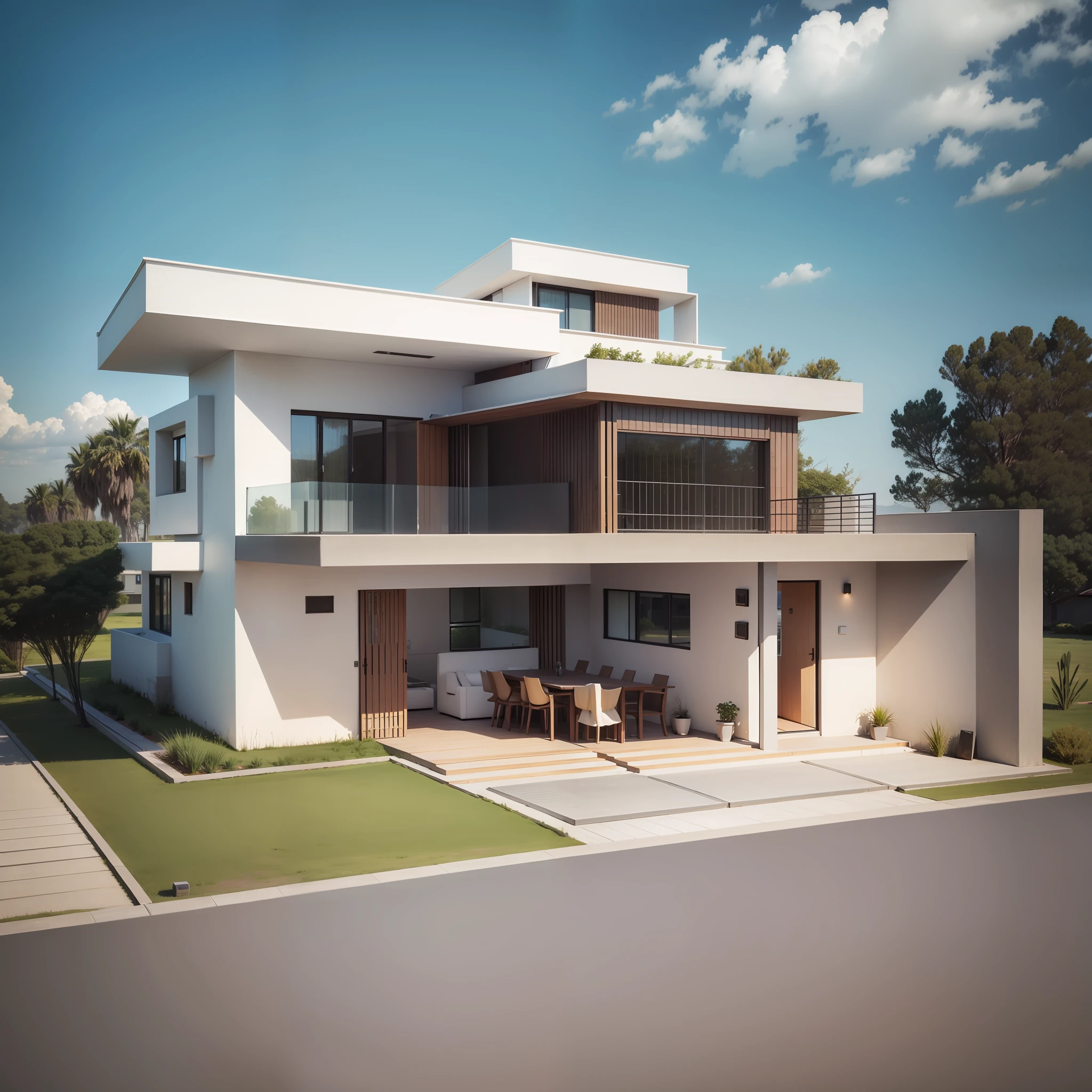 Modern house with 12meters long by 10 wide --auto --s2