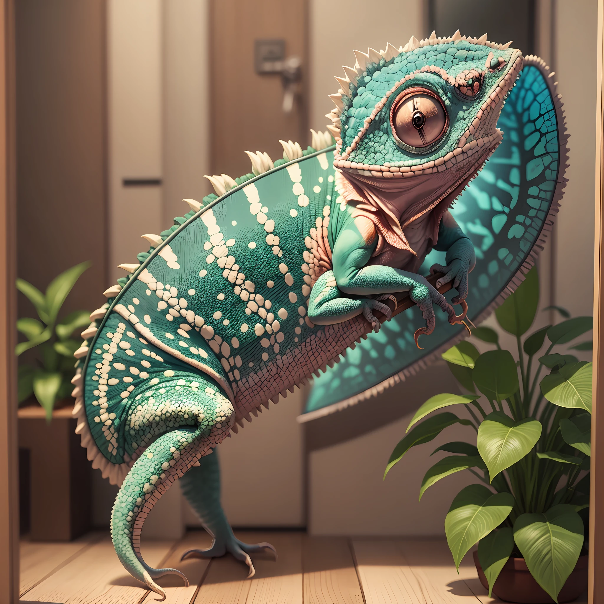 chameleon, indoors --auto --s2