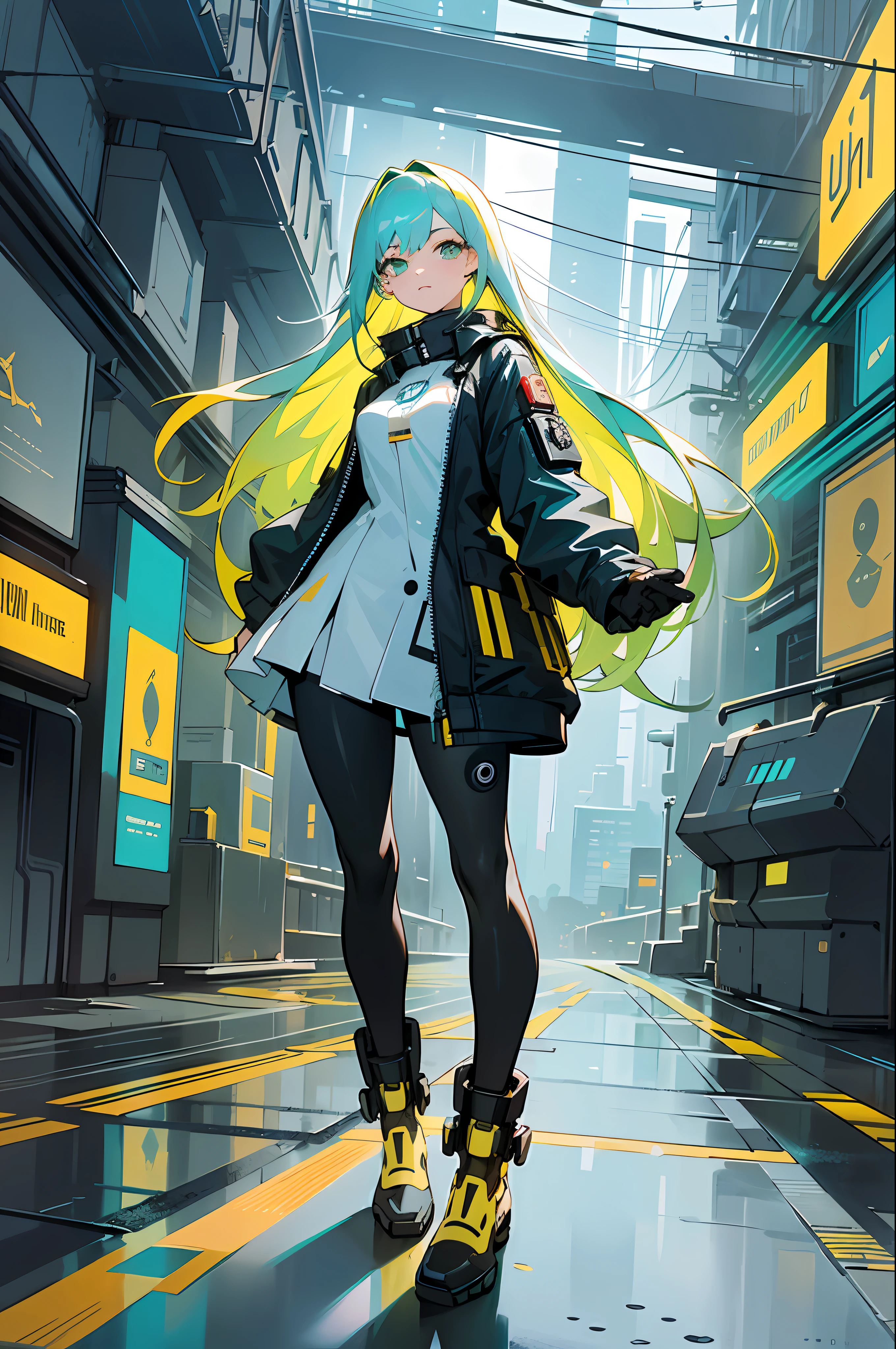 Circular image, (Representative work: 1.3), (Best Quality: 1.2), (Ultra Fine Illustration: 1.2), (Masterpiece), High Quality, High Definition, (SOLO: 1.4), (Circle image)), [(White background: 1.1): 5], [(Cyberpunk: 1): 5], [(Game Character Portrait: 1.2): 5]

{1 girl}, {solo}, ((full body)), {{{5 fingers}}}, ((yellow)) long hair (yellow and (white)), long hair, full body, pantyhose, watch viewer, from above, aqua eyes, cyberpunk,