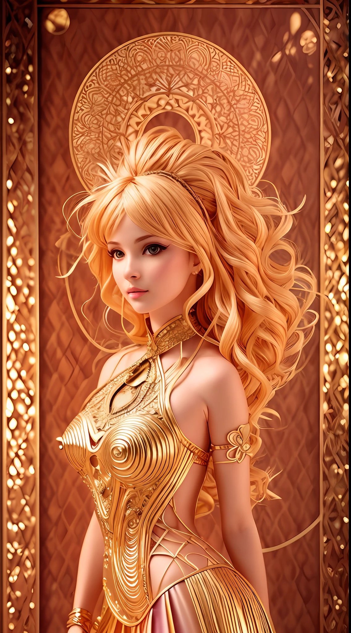 Desnooda Teddy Mansueto standing full body length photorealistic beautiful girl, proportional, intense coloring fantasy, desnouda, blonde hair, stunning realistic photo of girl, pink color chewing gum, top-class fashion, casual eye color, desnoud, full body, cover, dress design has fractal and tile features, hyper-detailed painting, luminism, octane number, bar lighting, complex, {{Martin Ansin}}, concept art portrait with 8k resolution by Martina Fáčková and Privinko Art, Artgerm, WLOP, Alphonse Mucha, small fusion poyatti realistic steampunk, fractal isometric details bioluminescence: hyper-eallistic cover photo stunning full-color, hand-drawn, dark, grainy, realistic fly, klimt, davinci, erté .12k, intricate. hit definition, cinematic, rough sketch, a mixture of bold dark lines and loose lines, bold lines on paper, real person, bold colors on dresses, desnouda {{{{Full body}}}}.
