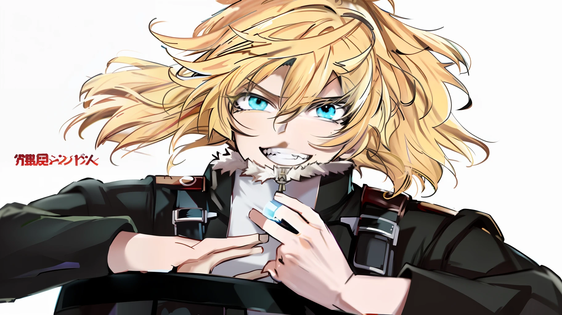 anime character with blonde hair and black jacket, anime key art, main anime visuals, anime trigger, best anime character design, Tokyo Revengers, manjiro sano, mikey, Tokyo Revengers style