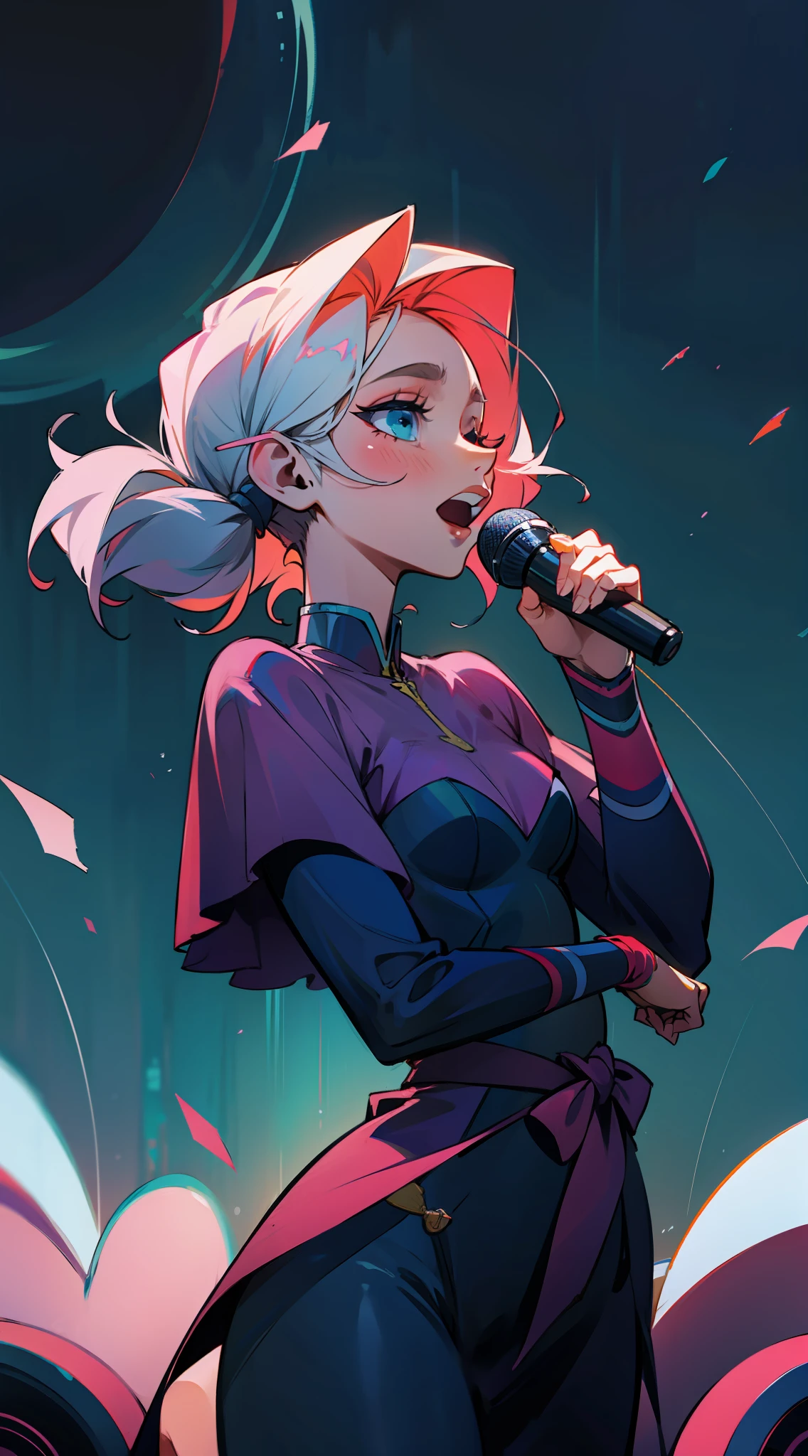 a beautiful singer