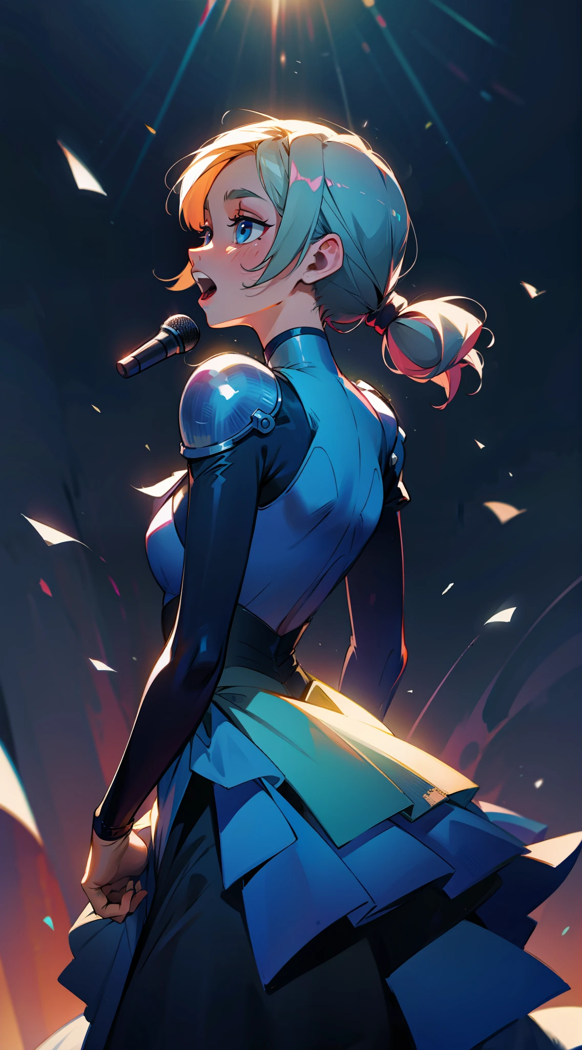 a beautiful singer