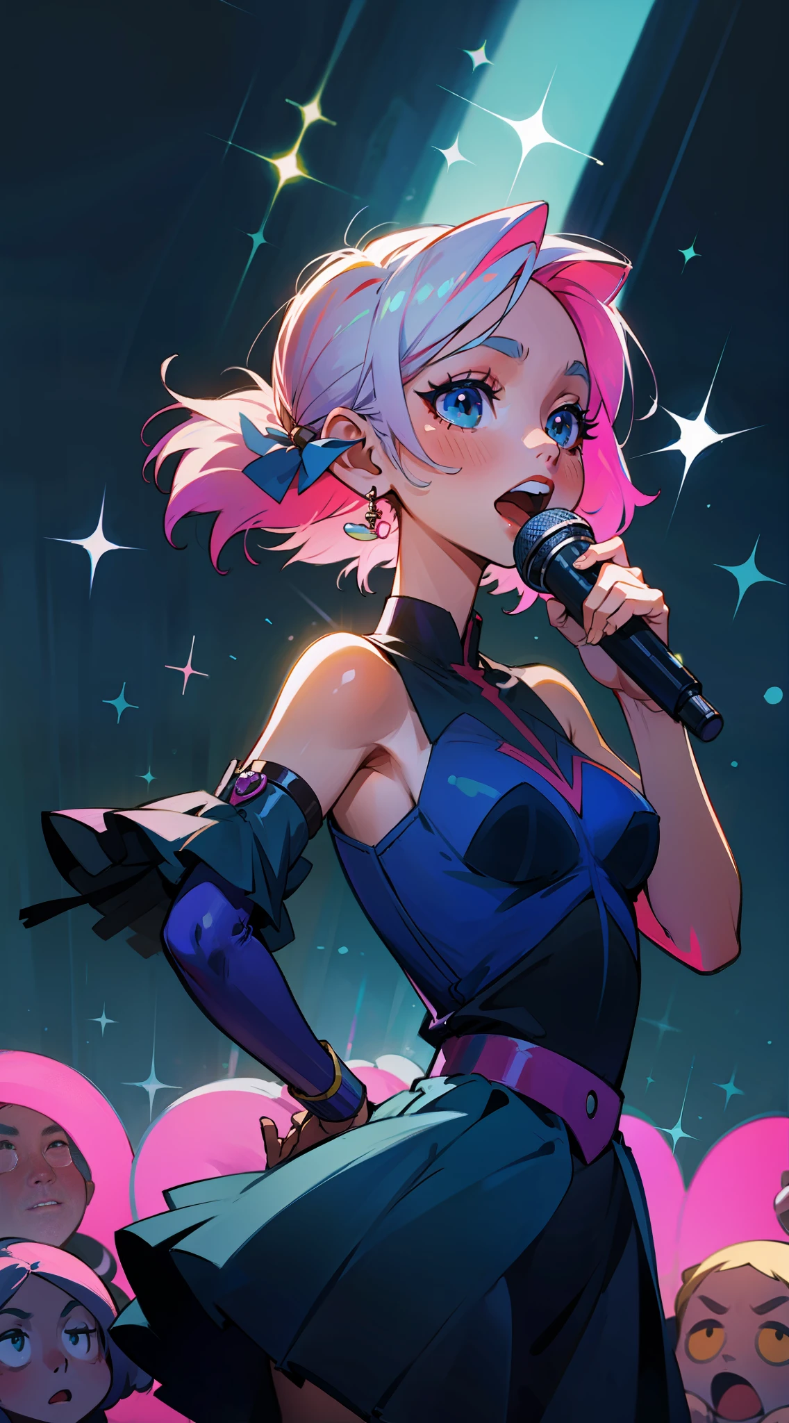 a beautiful singer