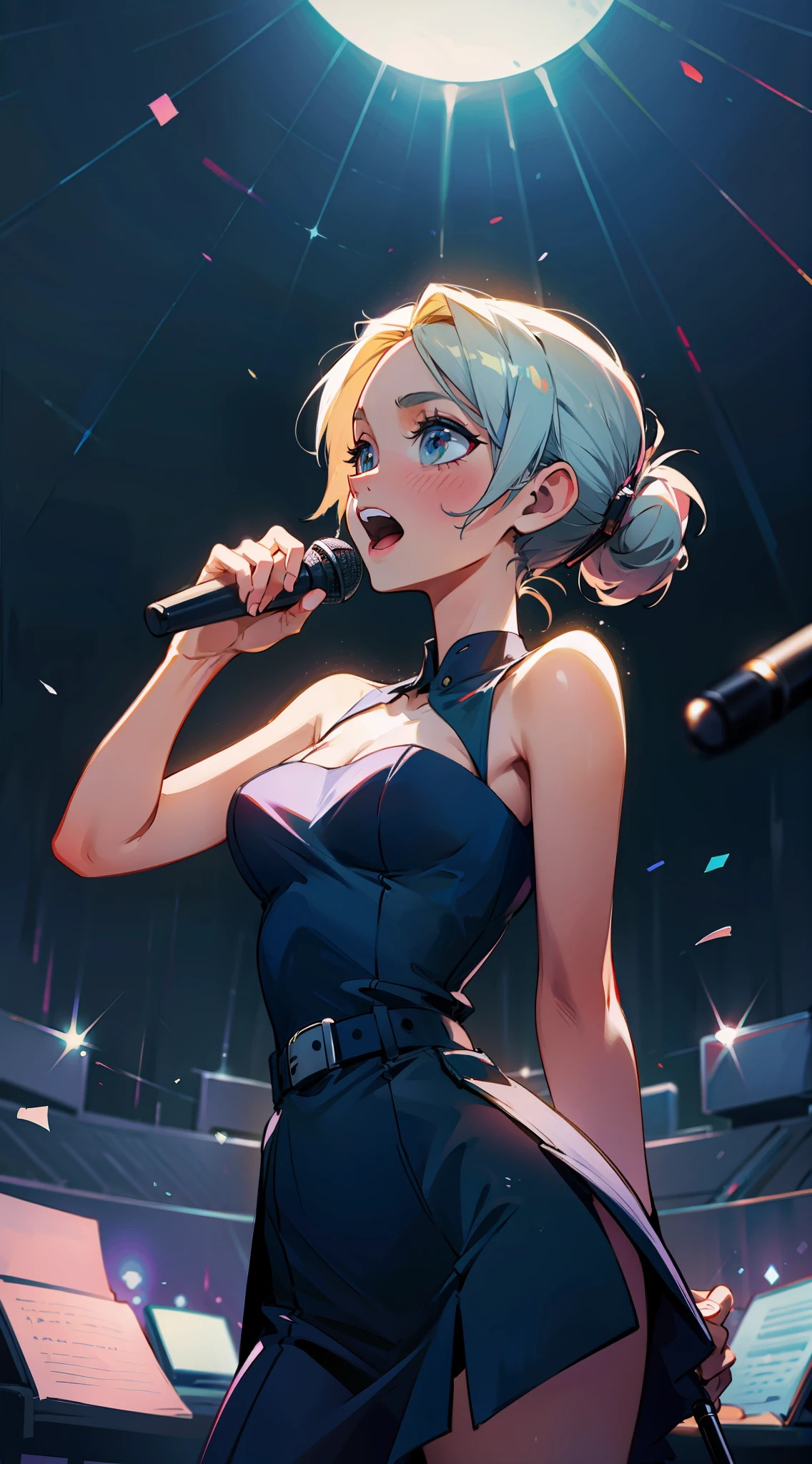 a beautiful singer