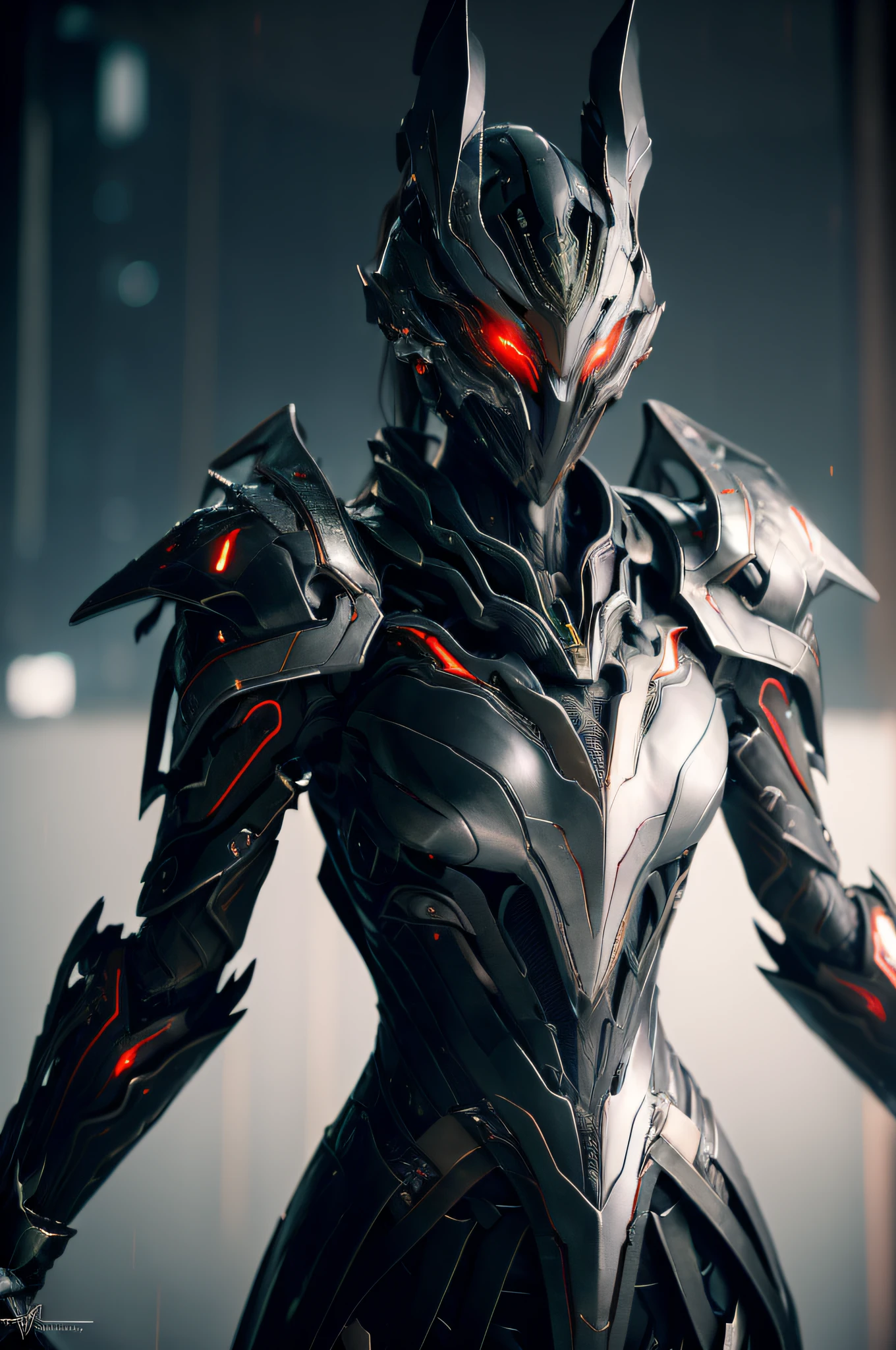 1 japanese girl, WARFRAME, intricate pattern, heavy metal, energy lines, faceless, glowing eyes, elegant, intense, blood red and black uniform, solo, modern, city, streets, dark clouds, thunderstorm, heavy rain,
dramatic lighting,
(masterpiece:1.2), best quality, high resolution, beautiful detailed, extremely detailed, perfect lighting,