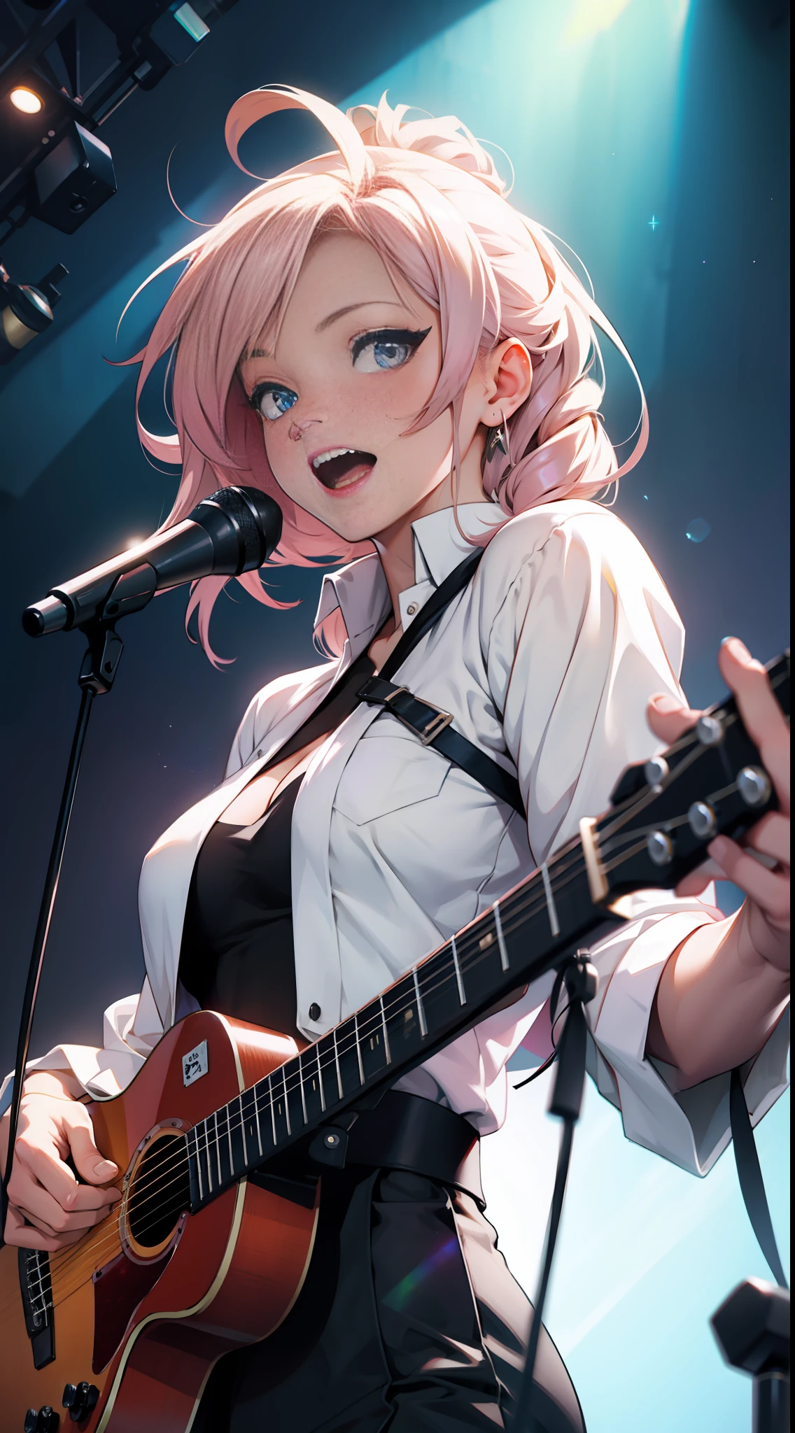 a beautiful singer