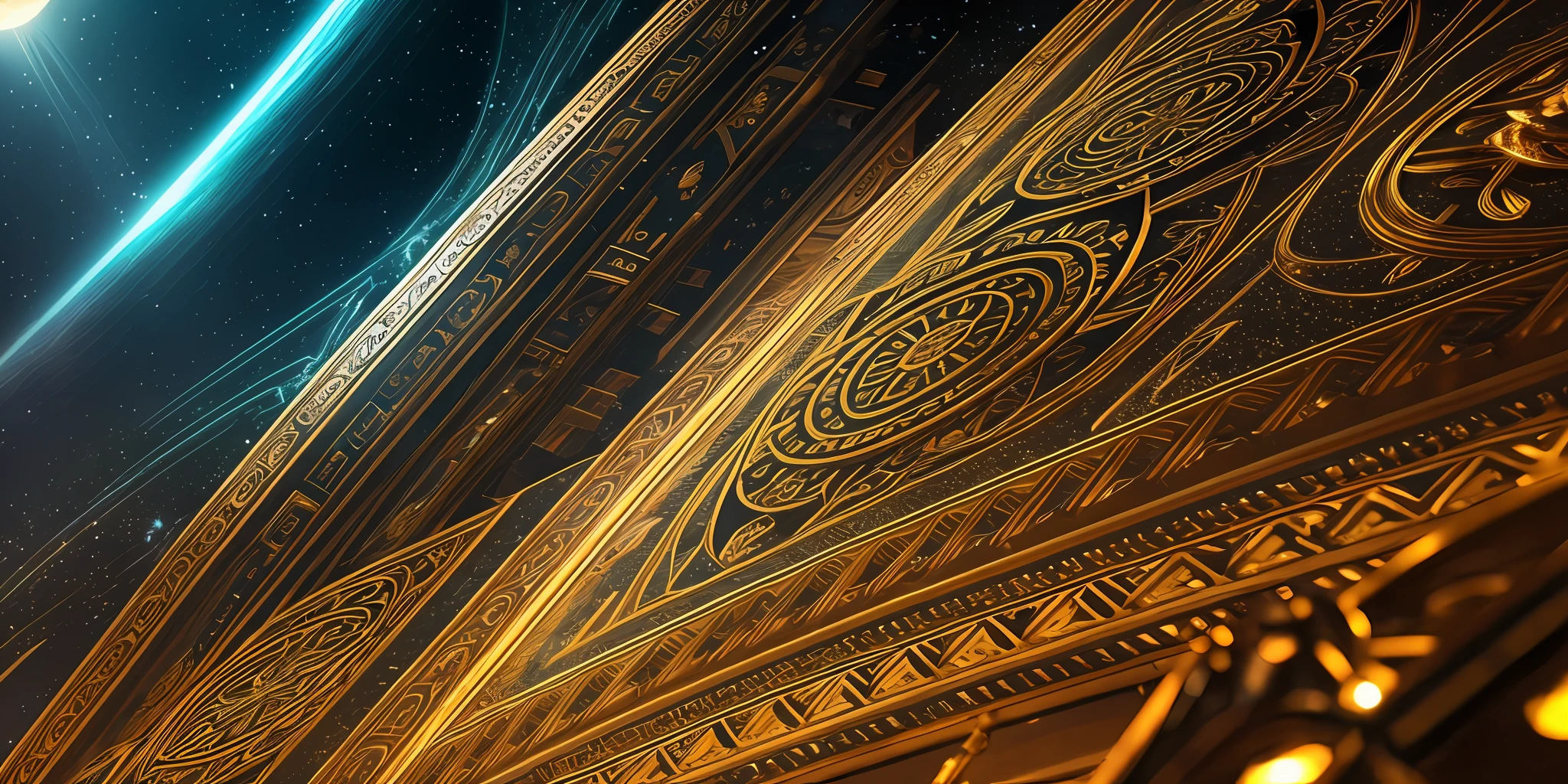 god: Attributes of the deity, lights, lighting,  high details, 8k, --auto --s2