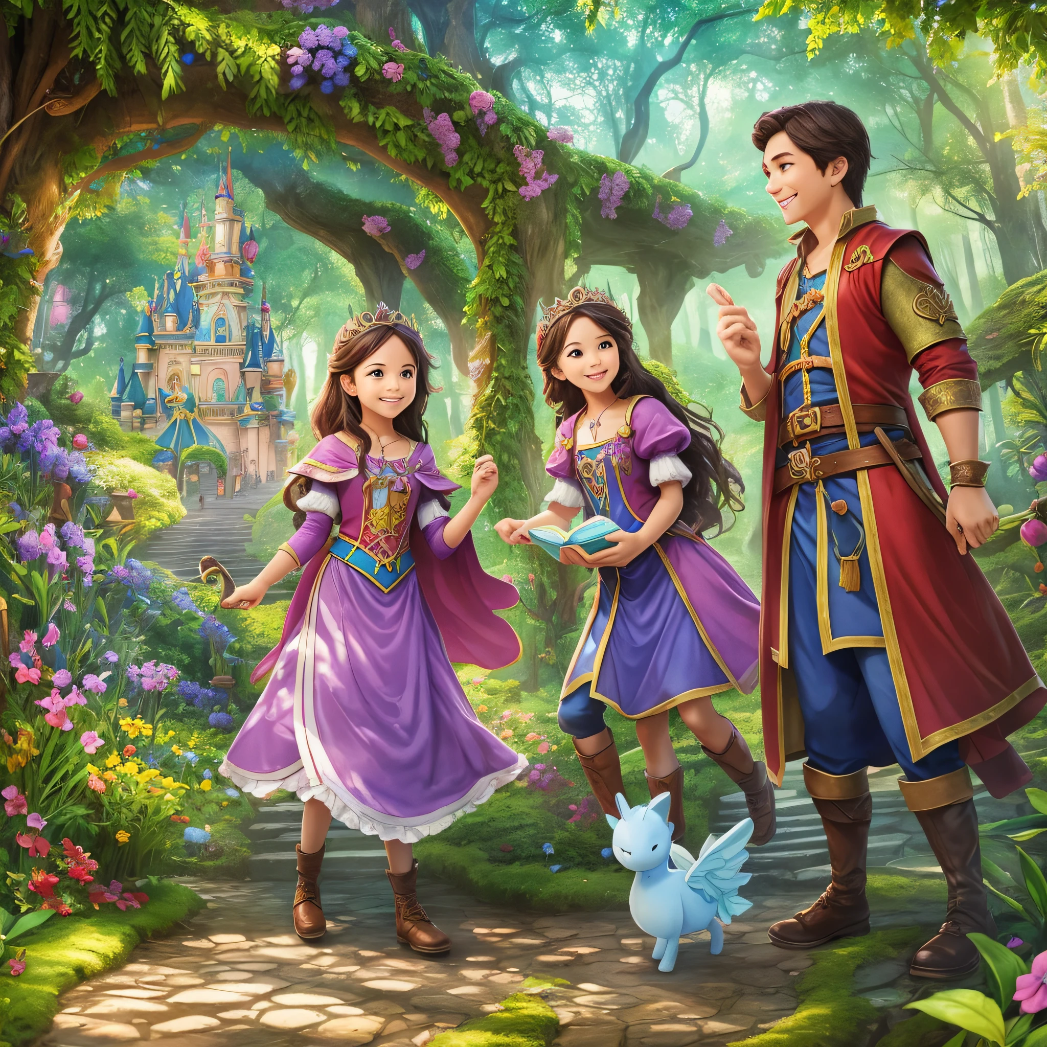 Adventures

Imagination
Magic
Characters
Enchanted Kingdom
Mystery
Exploration
Friendship
Courage
Treasure
Princess
Hero
Party
Joy
Nature
Enchanted Forest
Magical creatures
Challenges
Learning --auto --s2