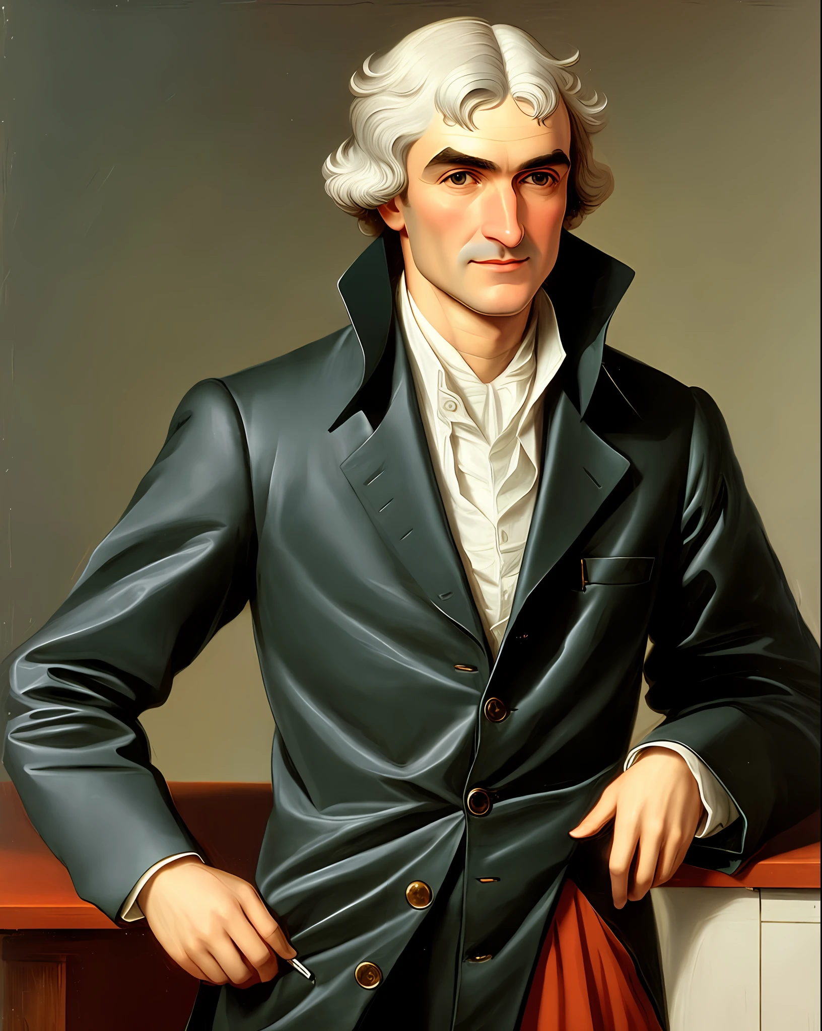 (Newton), a man with two curved eyebrows like paint, eyebrows divided into eight figures, and a body seven feet like silver. Buda jacket with a strip of Dutch Amsterdam silk at the waist