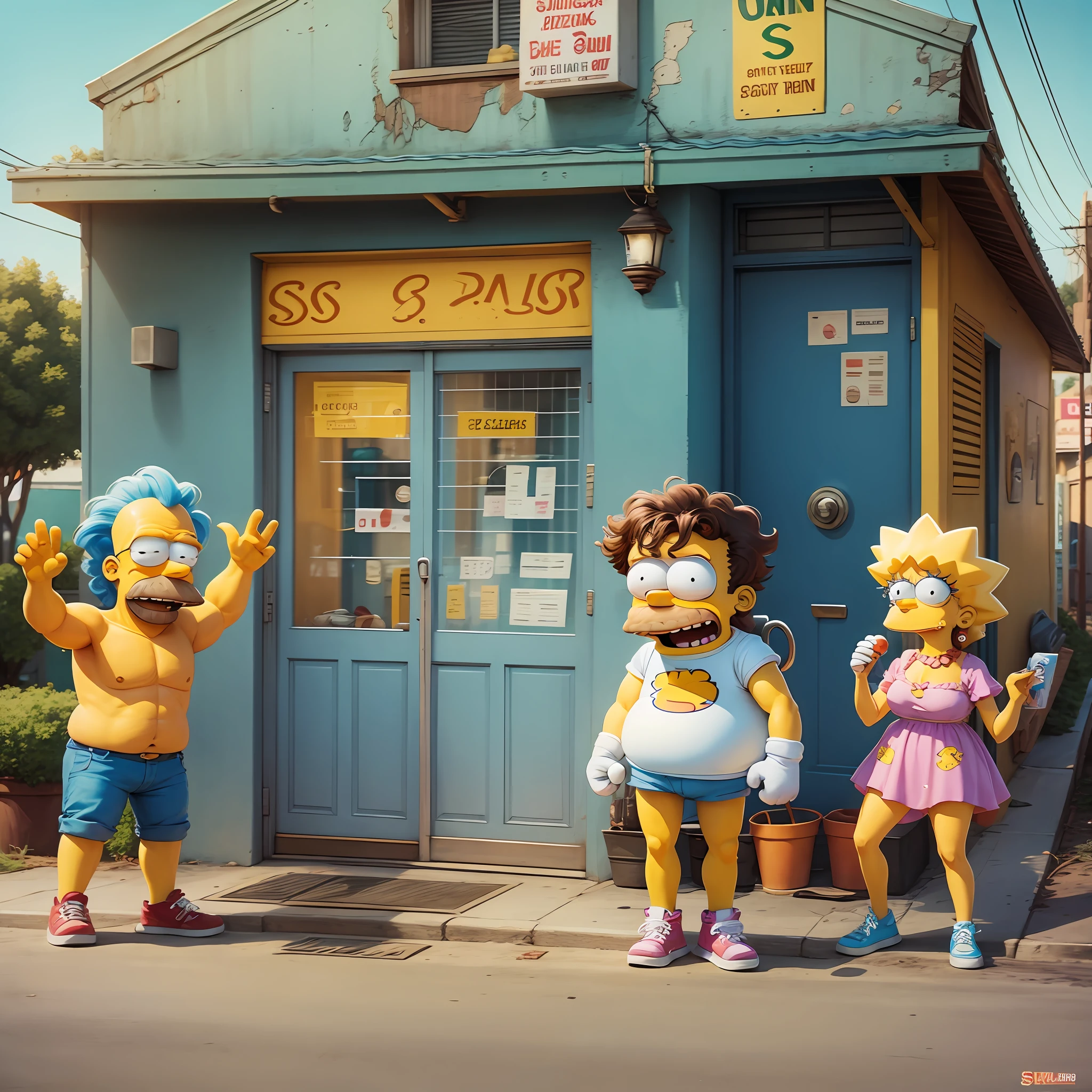 The Simpsons as if they were real life --auto --s2