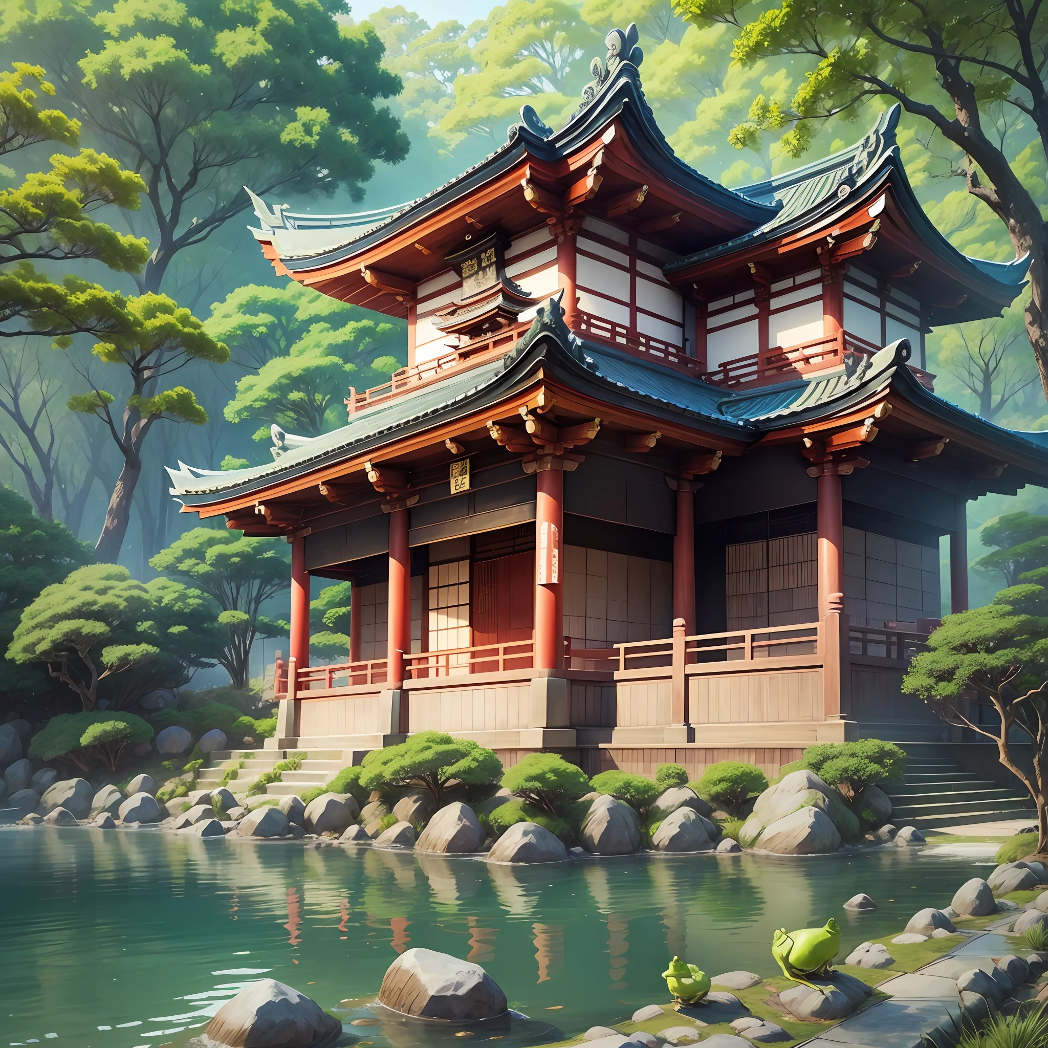 Toriki Honganji Temple 🐸🙌 --auto --s2