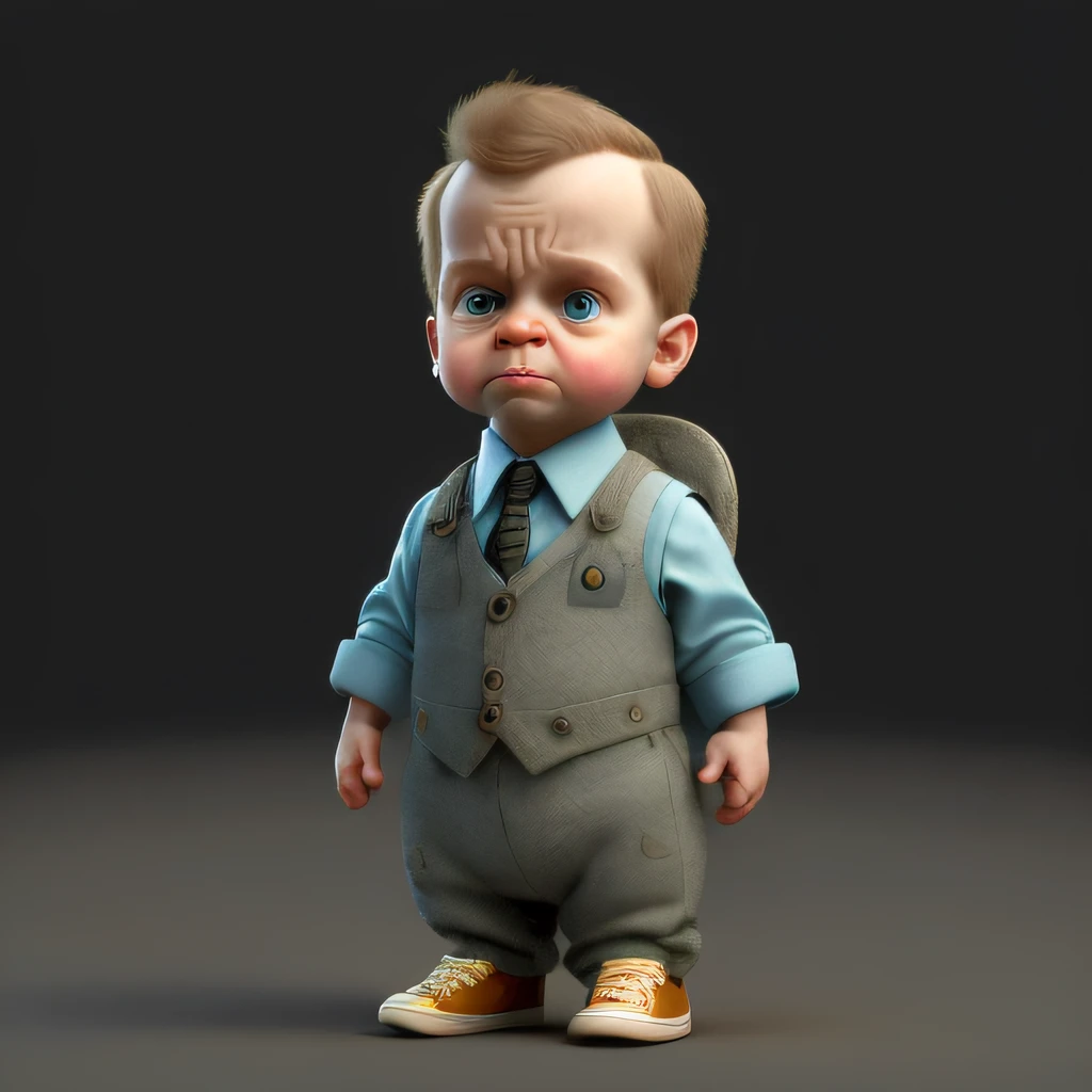 cbzbb, toby Flenderson, character, cute, small, cute, Devian Art, Trending Artstation, Digital Art, Detailed, Cute, Realistic, Humanoid, Character, Tiny, Cinematic Sho, Cinematic Lights, toby Flenderson, the office