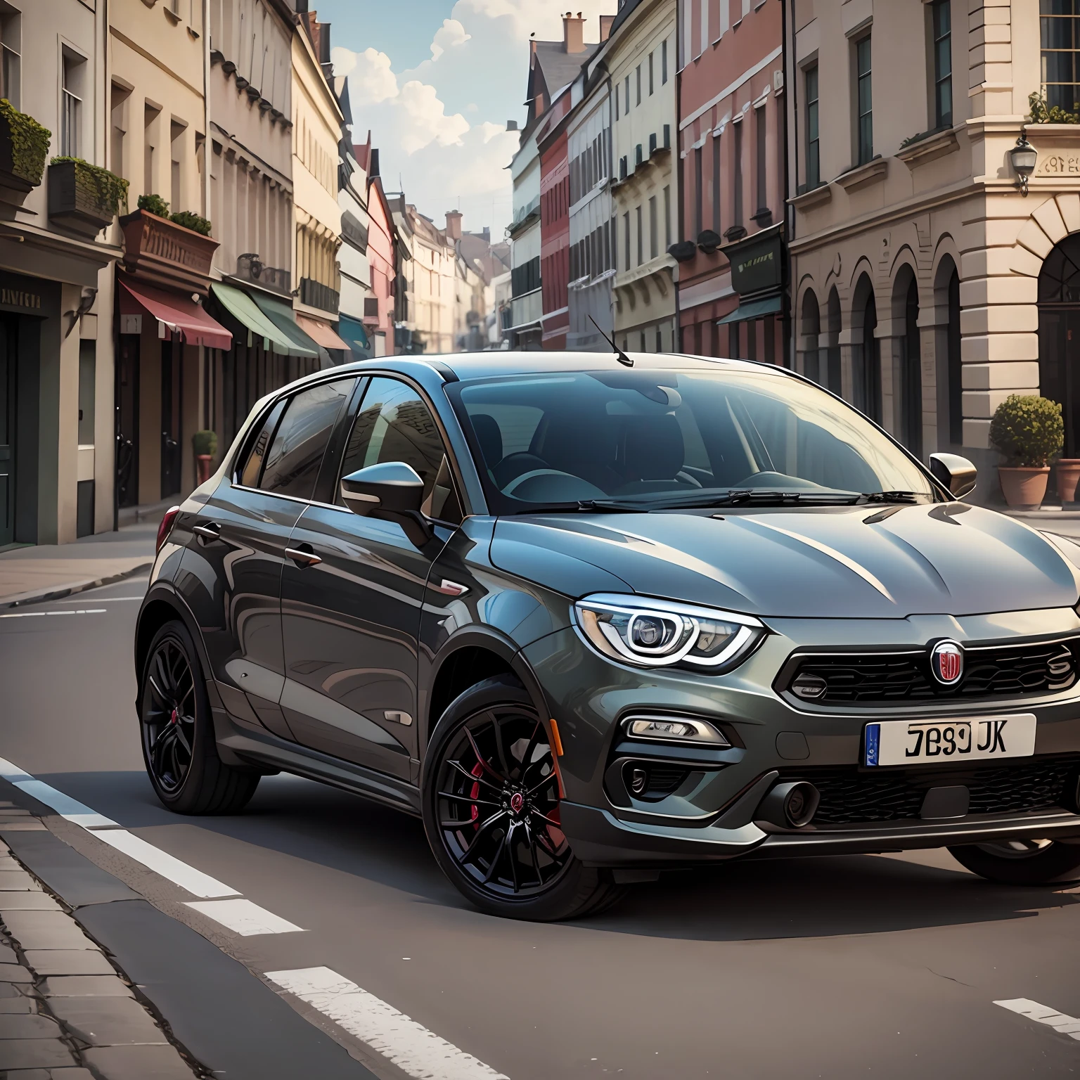 Fiat Lion Automotive Single Car Desing Efficient Beautiful Elegant Single Ultra Realistic Amazing Details --auto --s2