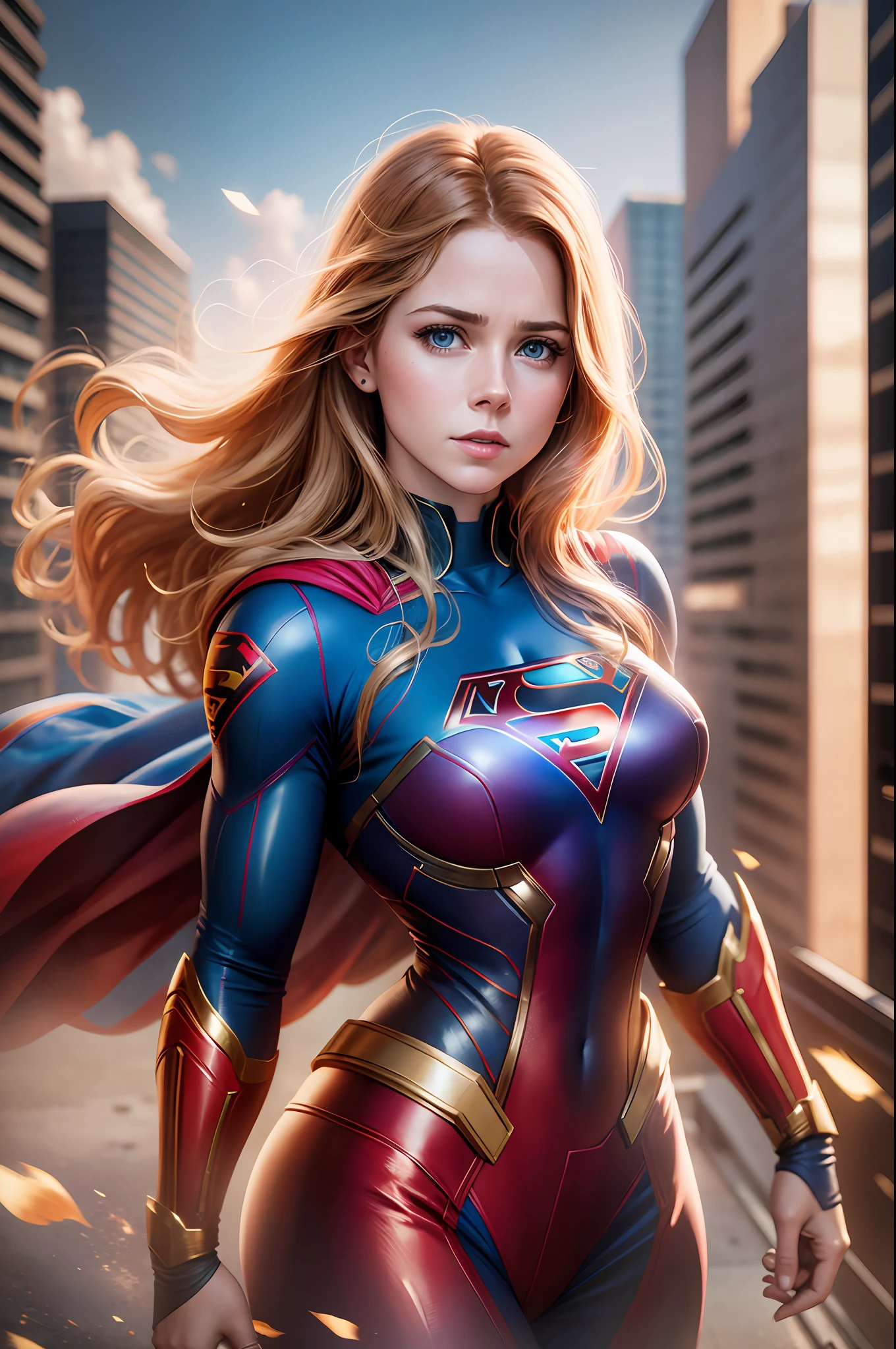 Amy Adams as Supergirl, realistic, high definicion, ultra resolution, Fujifilm XT3, detailed, 64k, - --auto --s2