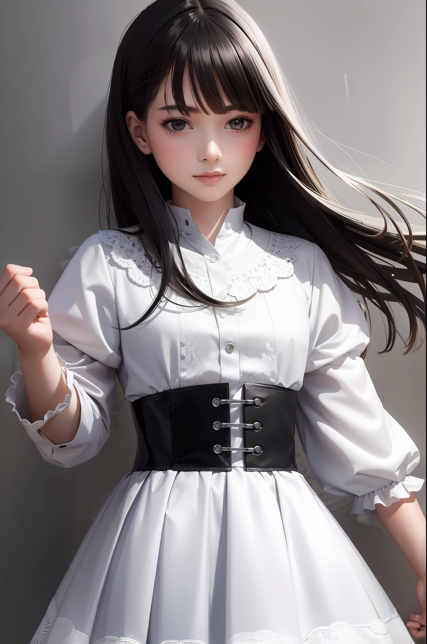 (Best Quality, Masterpiece: 1.1), (Realistic: 1.4), 1 Girl, Cowboy Shot
