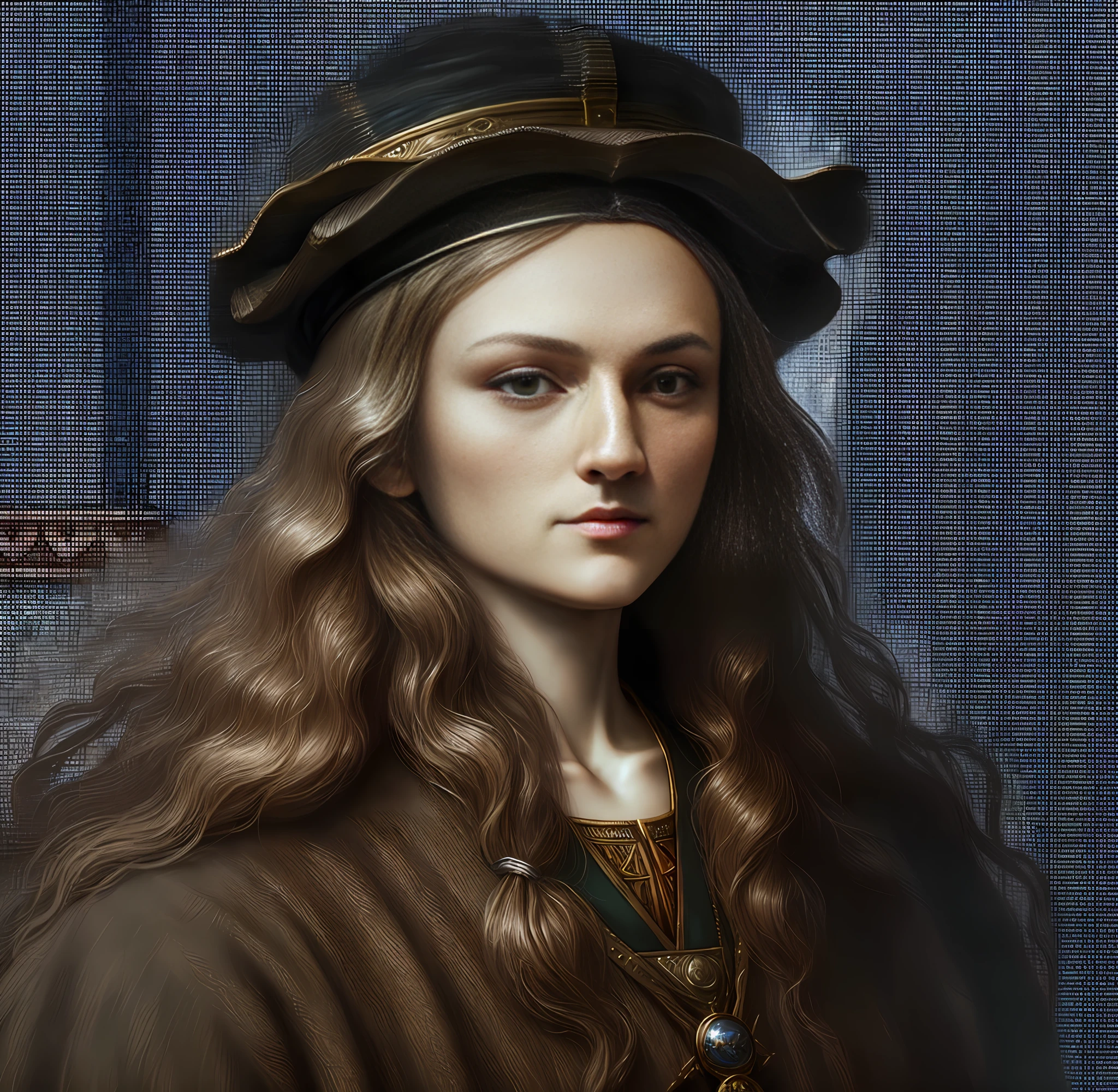 Leonardo da Vinci,8k, high definition, hyper-realistic, + cinematic plan + dynamic composition, incredibly detailed, sharpness, detail details + night with light + perfectionism + award-winning realism ((ambient lighting))